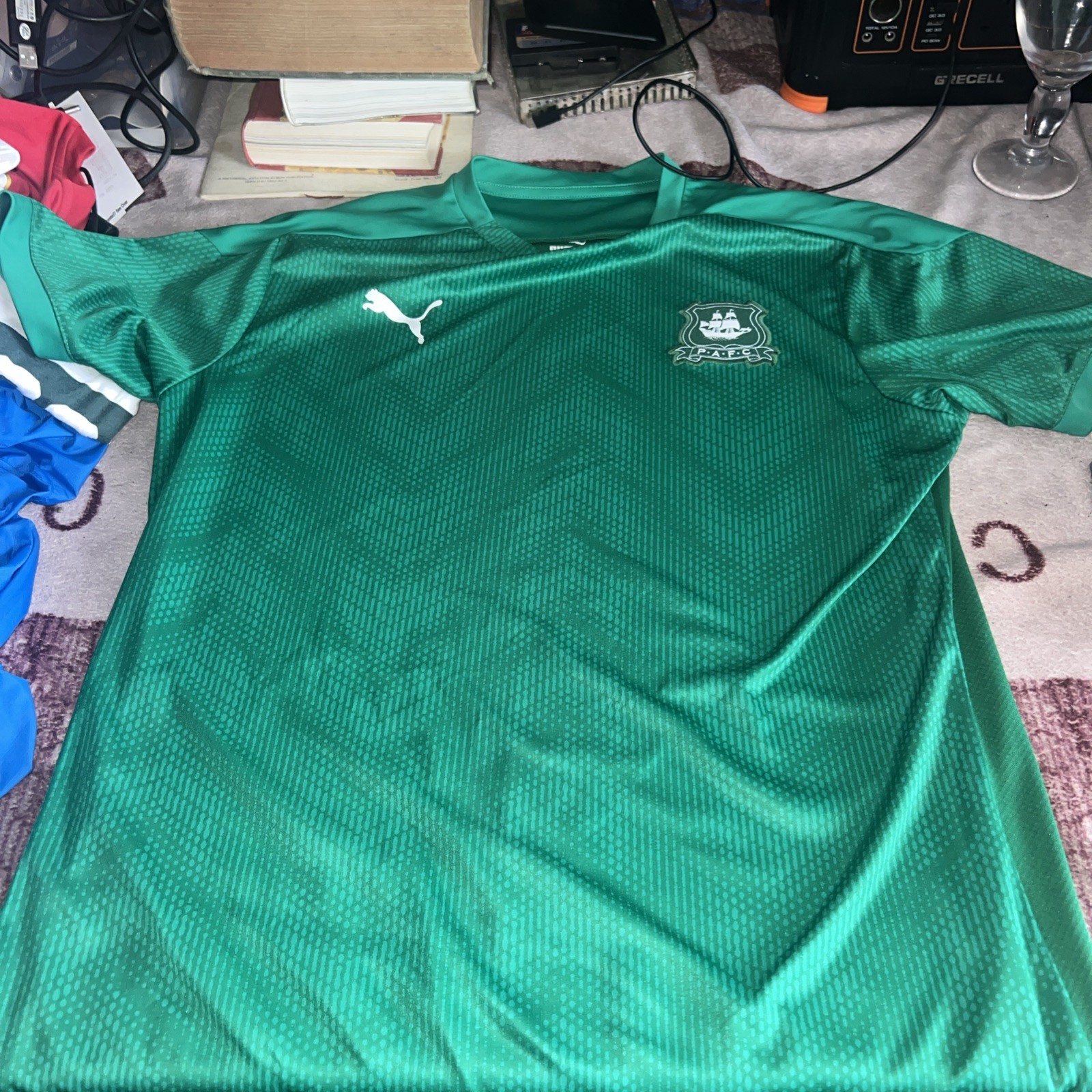 Plymouth Argyle Training Football Shirt Puma Soccer Jersey Size XL for sale on Ebay