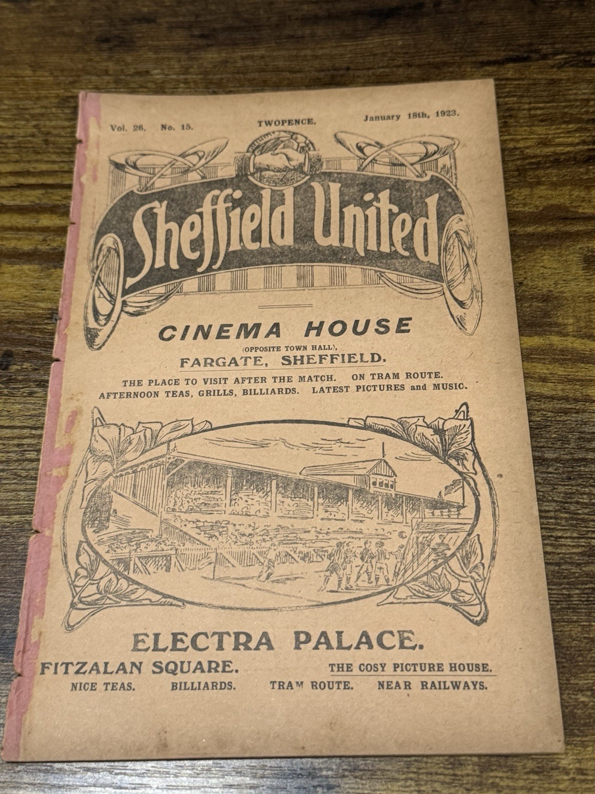 1922-1923 Sheffield United V Nottingham Forest  Football Programme for sale on Ebay