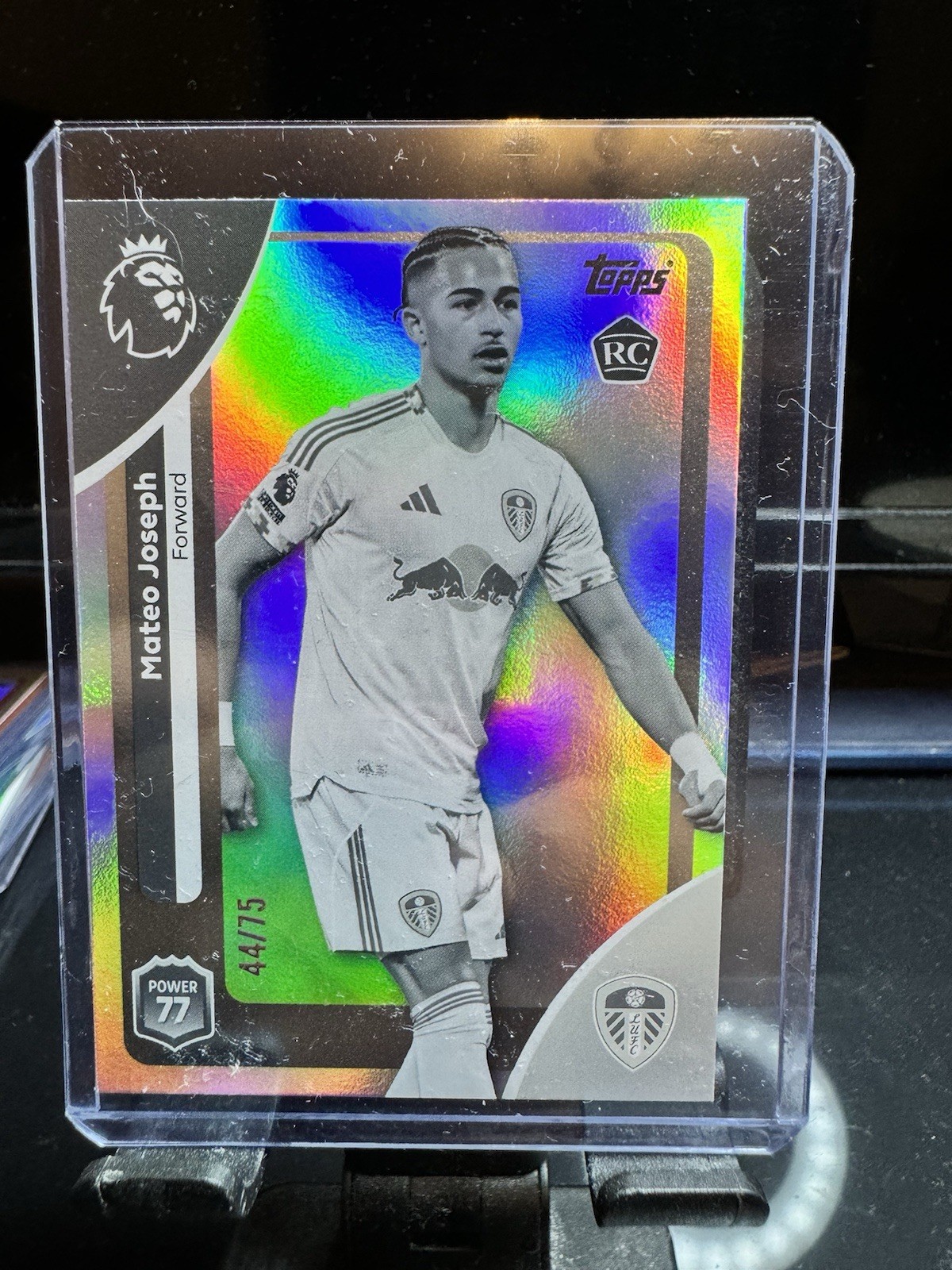 44/75 Mateo Joseph Leeds Black&white Topps 2026 Premier League  for sale on Ebay