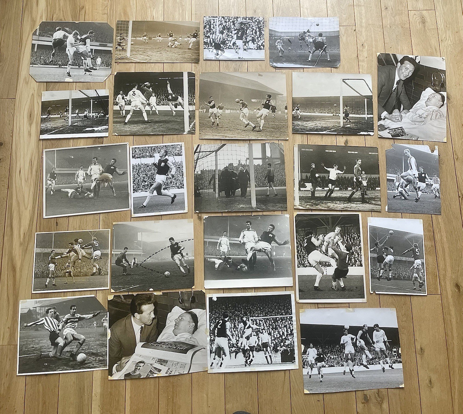 WEST HAM UNITED FC OLD PRESS PHOTOS X 26 Mainly 1960s ORIGINAL Most Stamped Rear for sale on Ebay