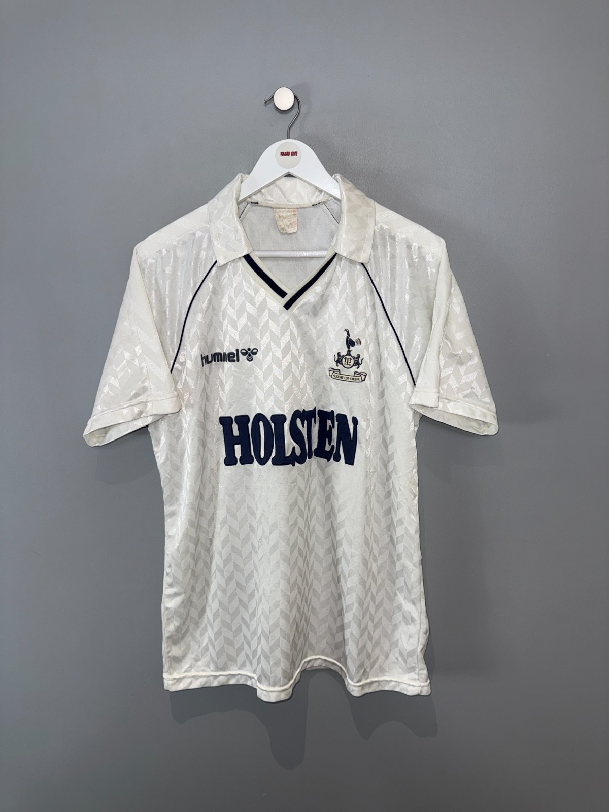 TOTTENHAM 1987/89 HOME SHIRT  (size XL)  HUMMEL ORIGINAL VINTAGE FOOTBALL SHIRT for sale on Ebay