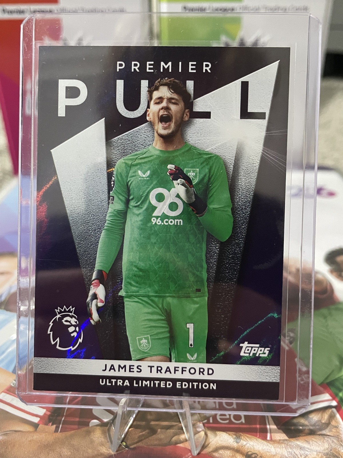 Topps Premier League 2026 Premier Pull James Trafford Burnley for sale on Ebay