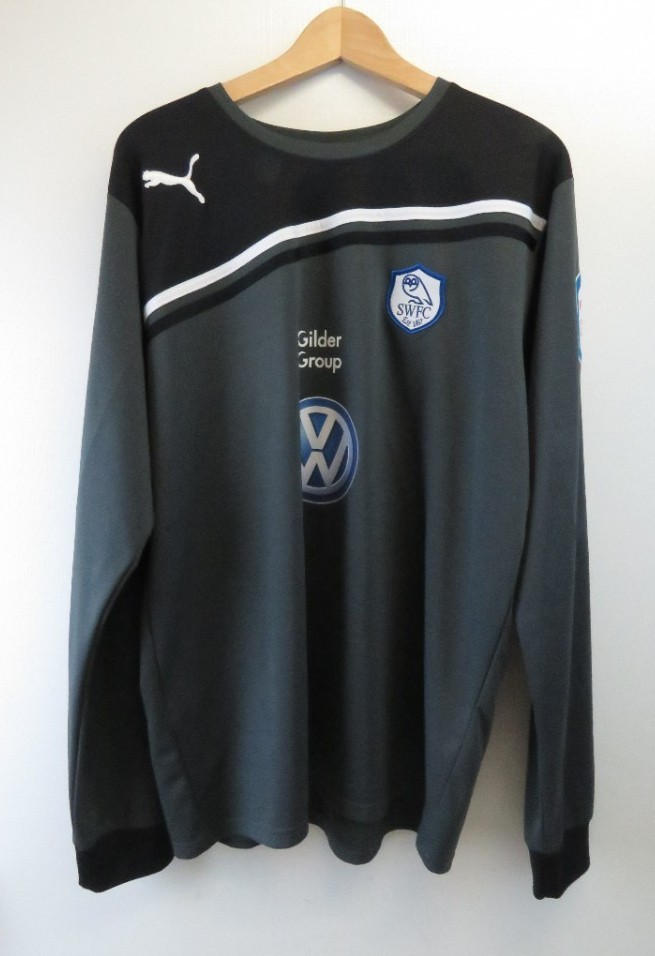 Sheffield Wednesday 2011-2012 Stephen Bywater Signed Goalkeeper Football Shirt for sale on Ebay
