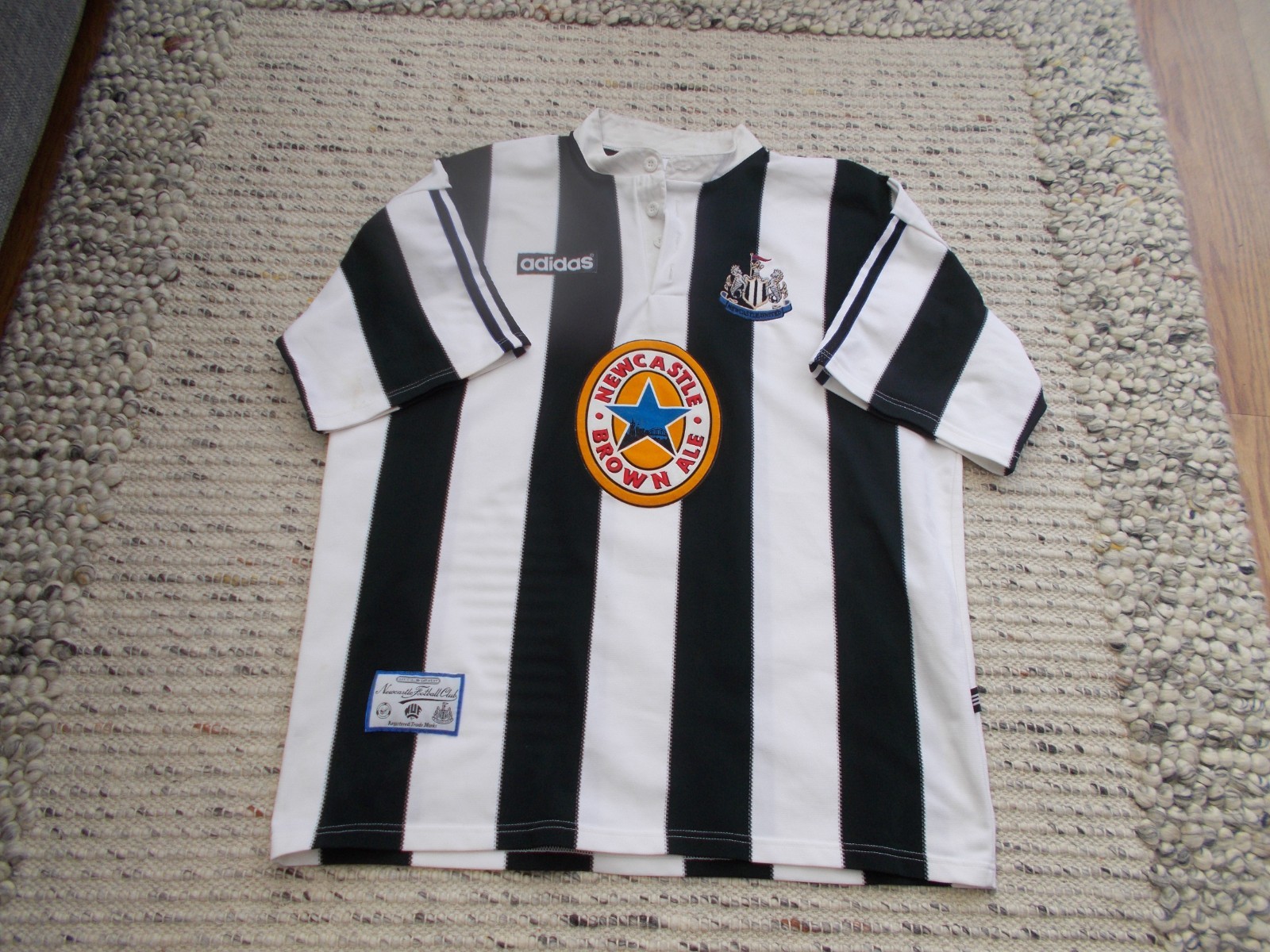 VINTAGE NEWCASTLE UNITED SHIRT MADE BY ADIDAS ADULTS  XL for sale on Ebay