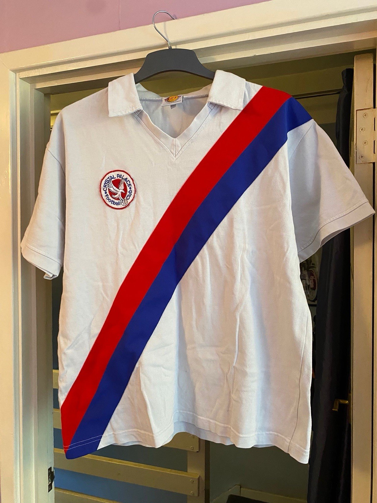 Crystal Palace 1976-77 Retro Toffs Shirt Size L for sale on Ebay