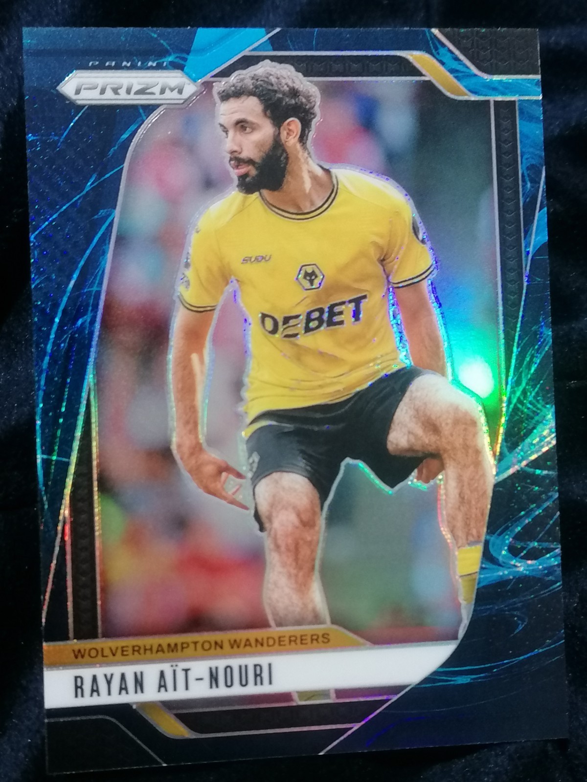 Panini Prizm 2024/25 Rayan Ait Nouri Genesis Case Hit Wolves Manchester City  for sale on Ebay