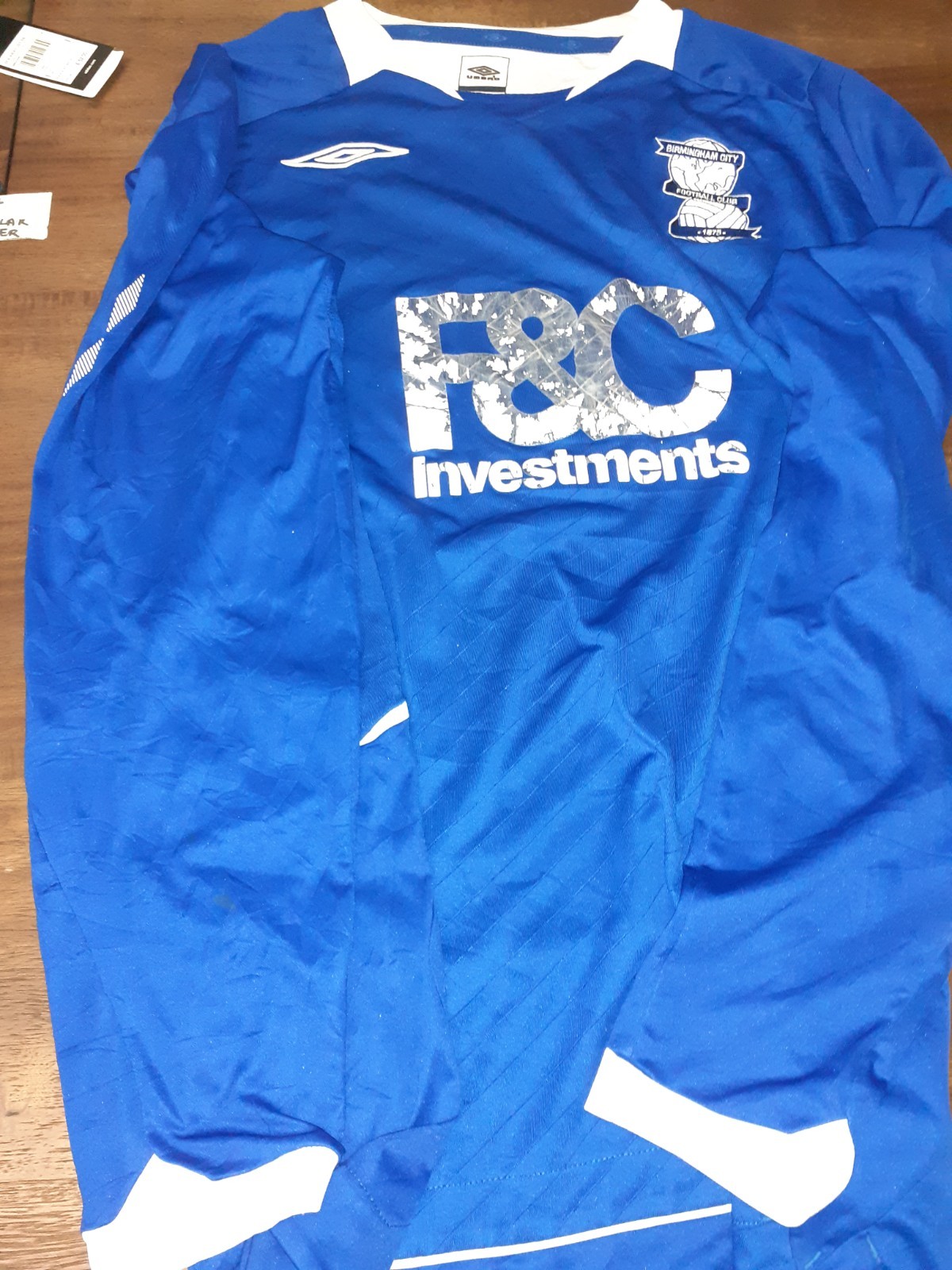 Birmingham City Home Football Shirt (XL) for sale on Ebay