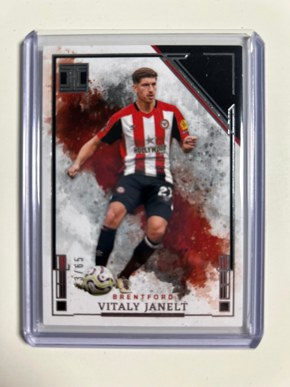 PANINI IMPECCABLE 2024 VITALY JANET BRENTFORD PARALLEL 023/065. for sale on Ebay