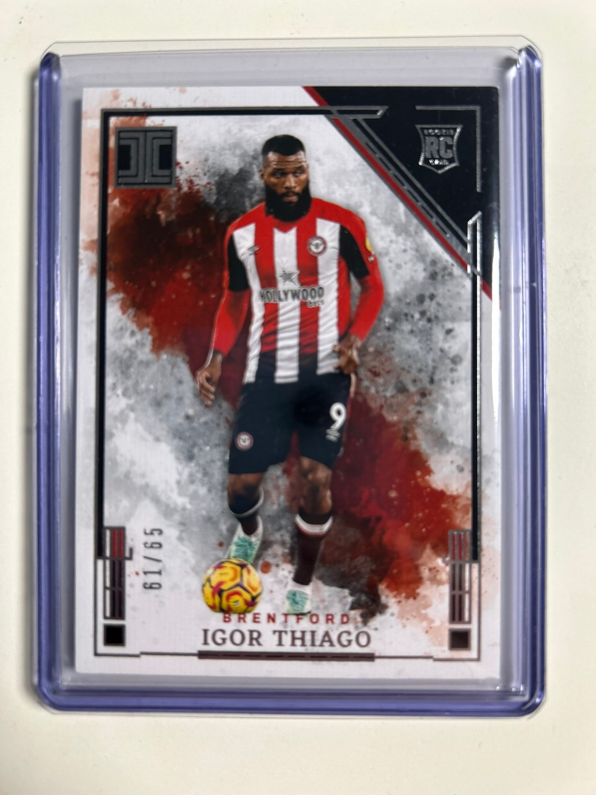 PANINI IMPECCABLE 2024 IGOR THIAGO BRENTFORD PARALLEL 061/065. for sale on Ebay