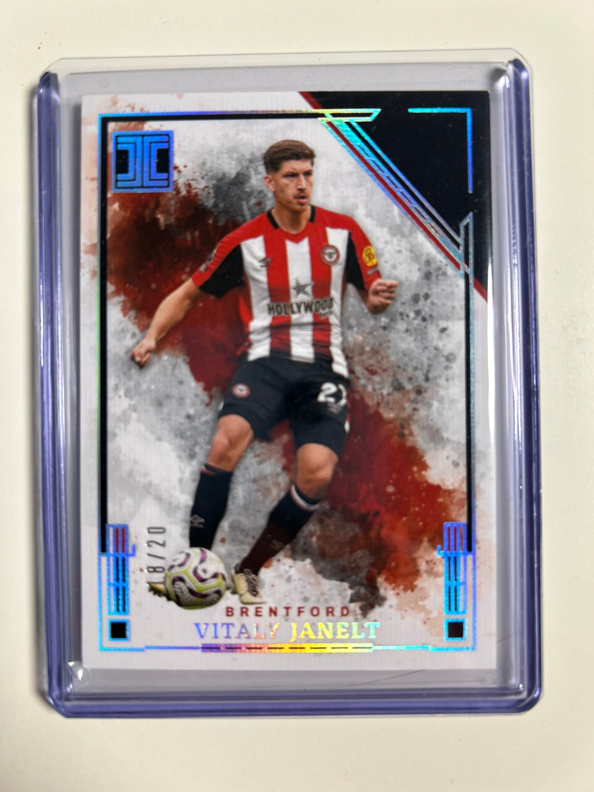 PANINI IMPECCABLE 2024 VITALY JANET BRENTFORD PARALLEL 018/020. for sale on Ebay