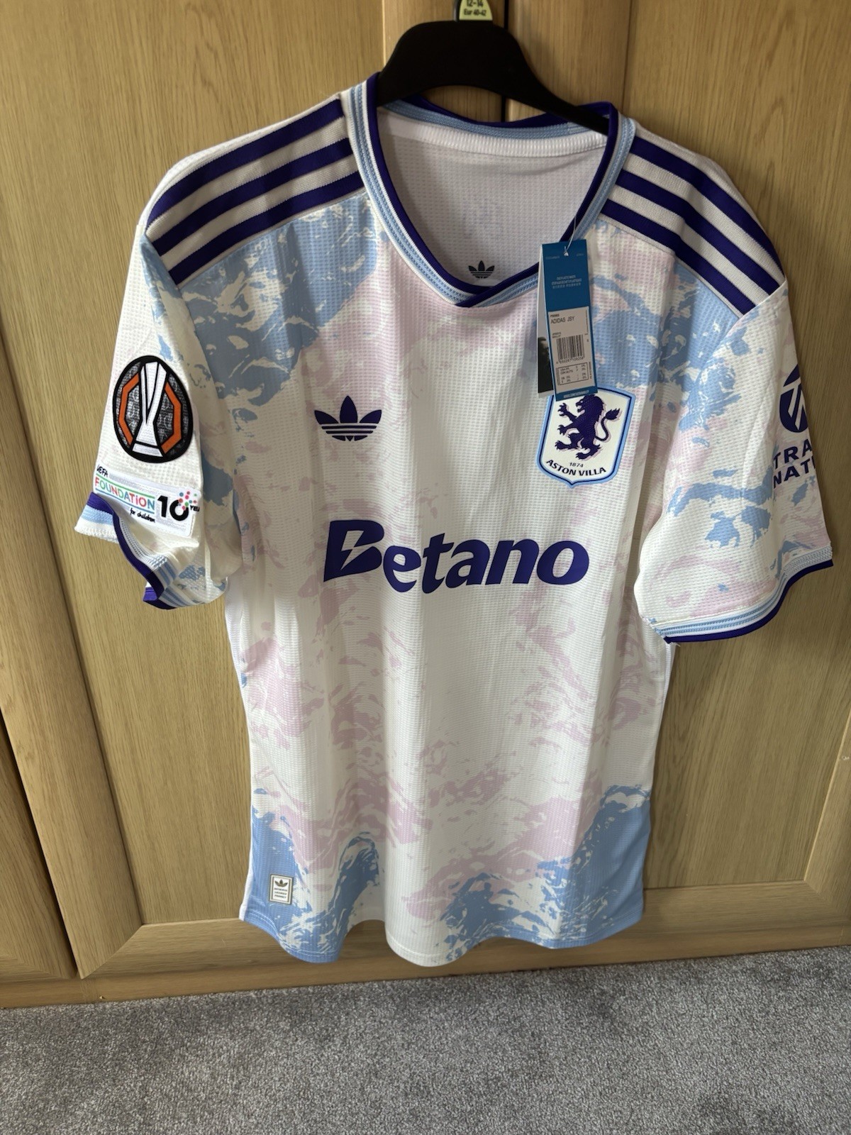 Aston Villa Third Shirt for sale on Ebay