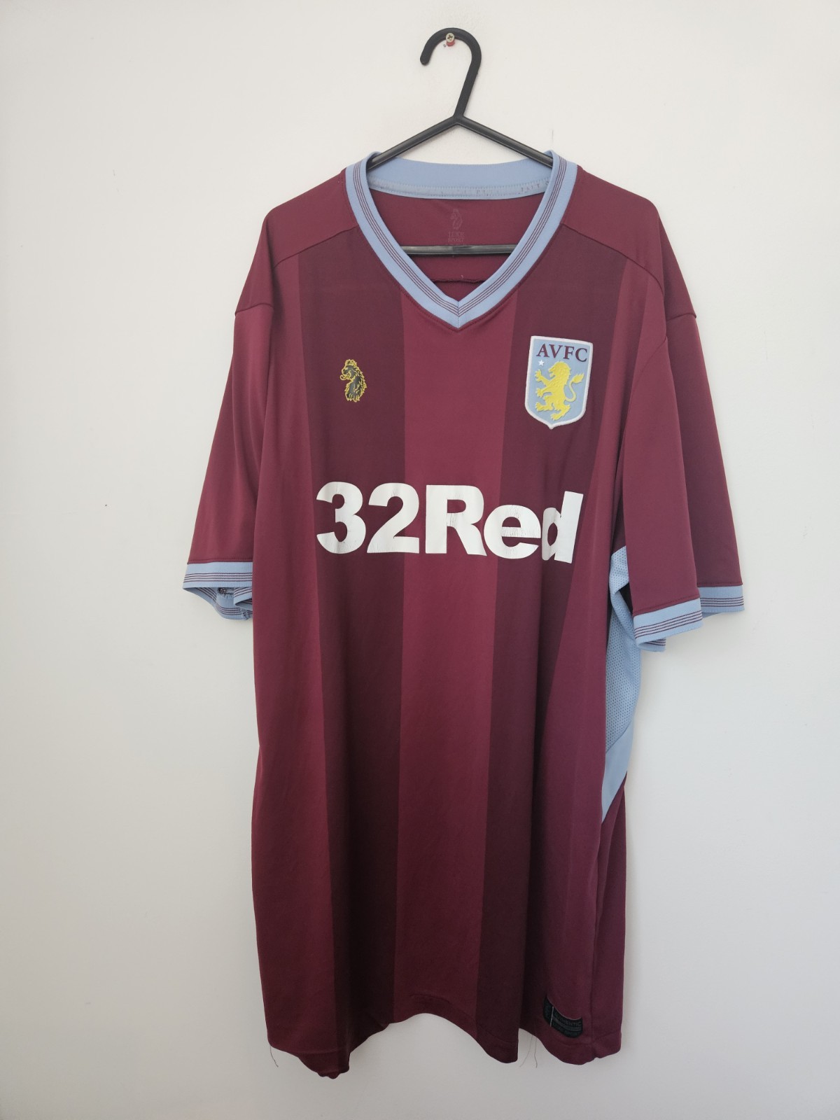 Rare Aston Villa 2018/19 Home Football Shirt Size XL Mens for sale on Ebay