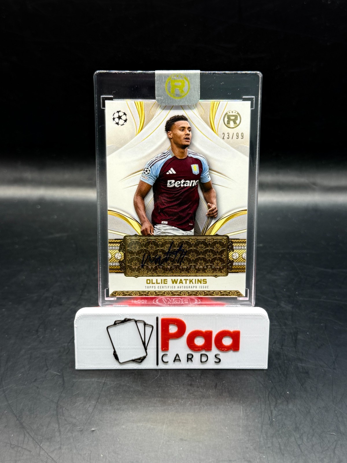 Topps - Reverence - Auto - Aston Villa - Ollie Watkins /99 - for sale on Ebay