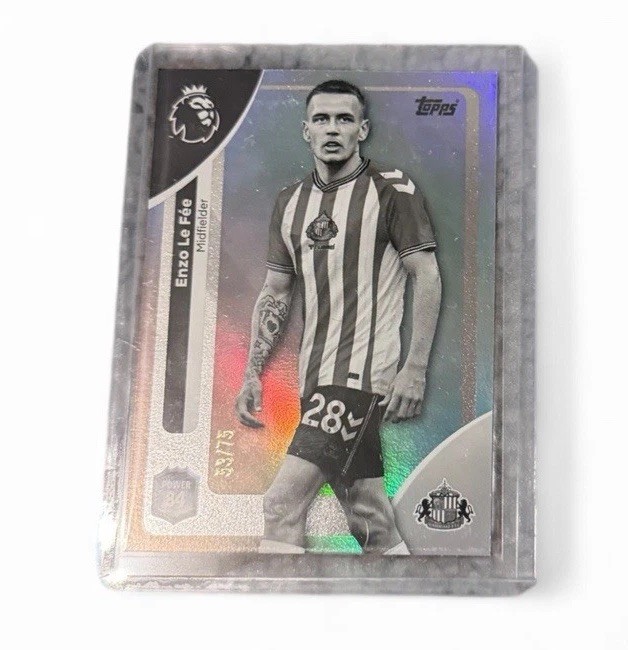 Topps Premier League 2026 - Enzo Le Fée - Sunderland /75 for sale on Ebay