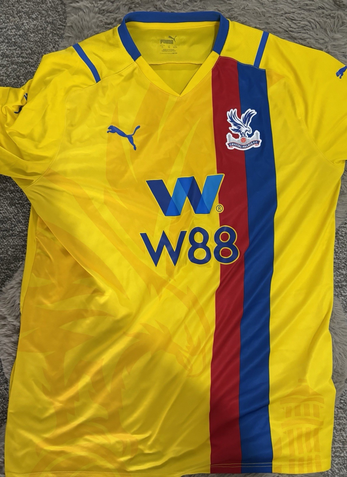 *Crystal Palace Football Shirt Away Kit 2021/22 Size XL for sale on Ebay
