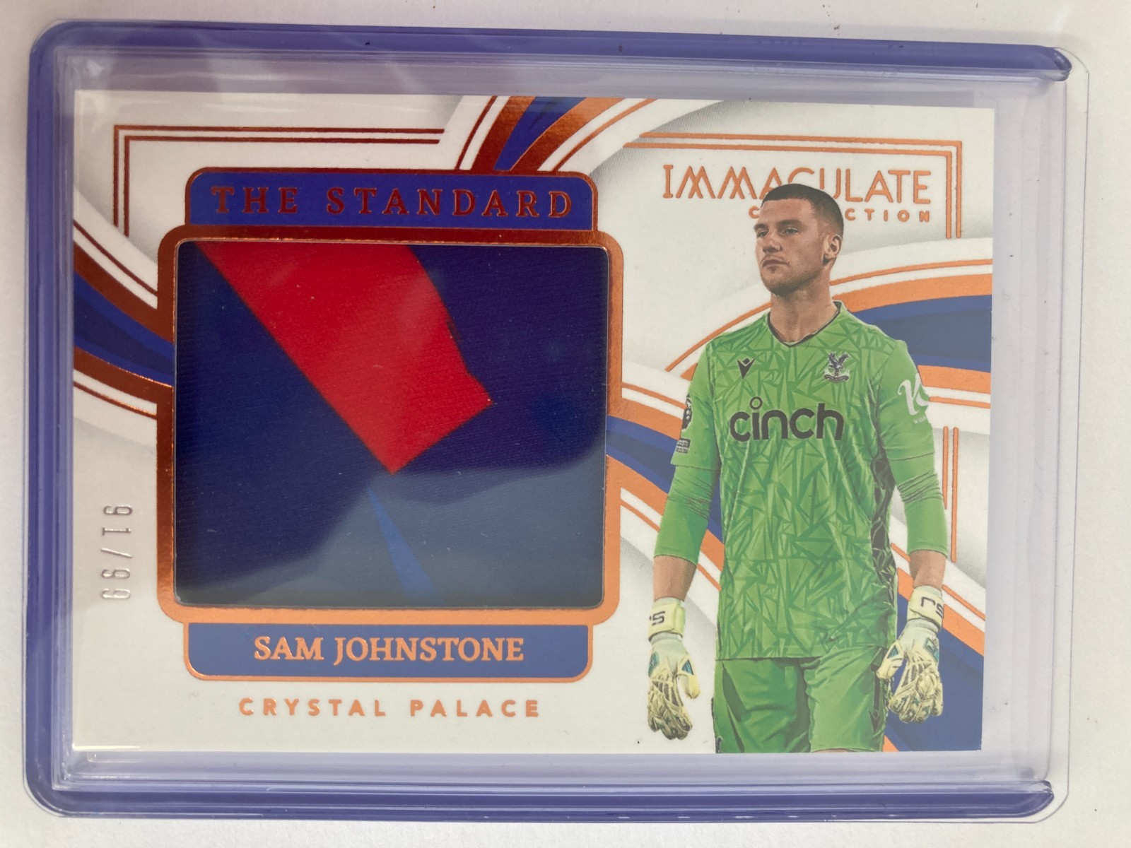 PANINI IMMACULATE 23/24 SAM JOHNSTONE CRYSTAL PALACE THE STANDARD 91/99. for sale on Ebay