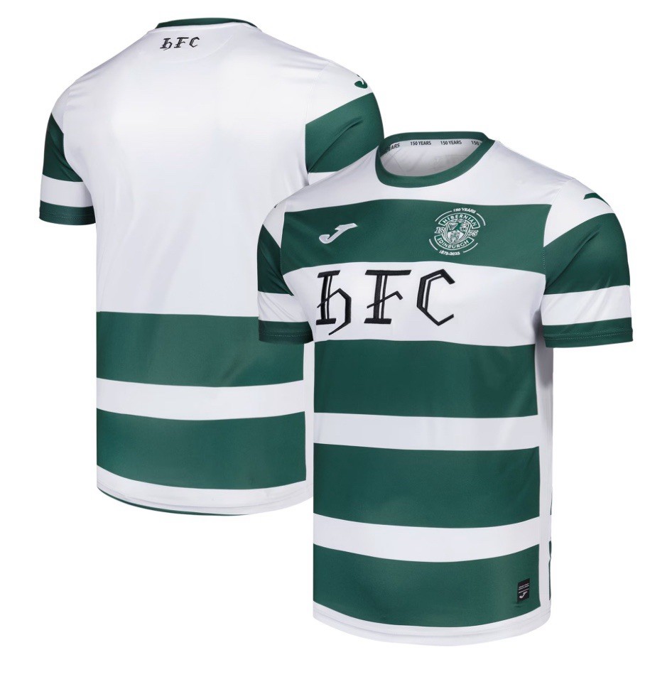 Hibernian Joma Fourth Classic 150th Shirt 2025-26 Size Medium for sale on Ebay