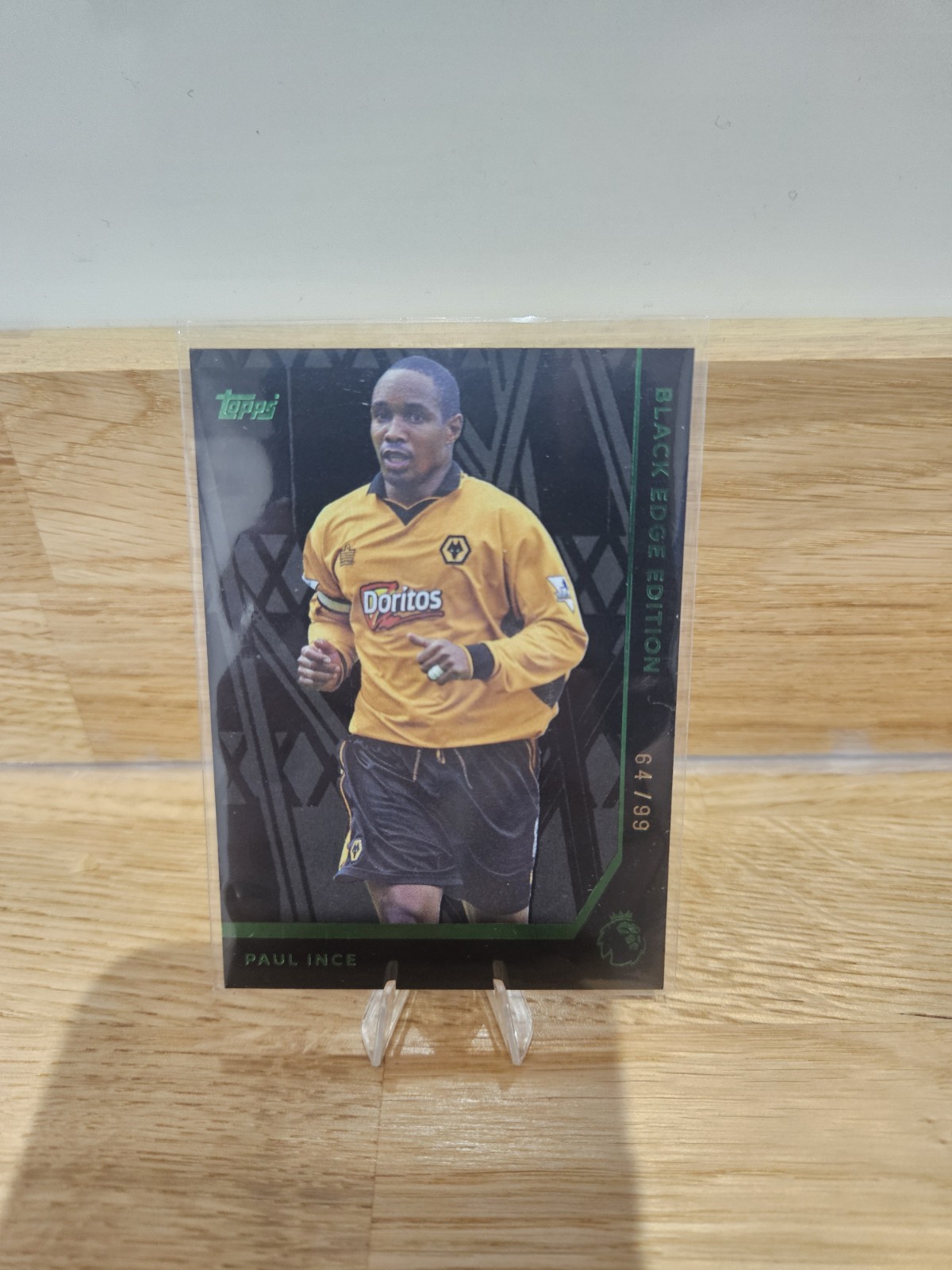 Paul Ince - Topps Premier League 2026 - Numbered Black Edge /99 - Wolves for sale on Ebay