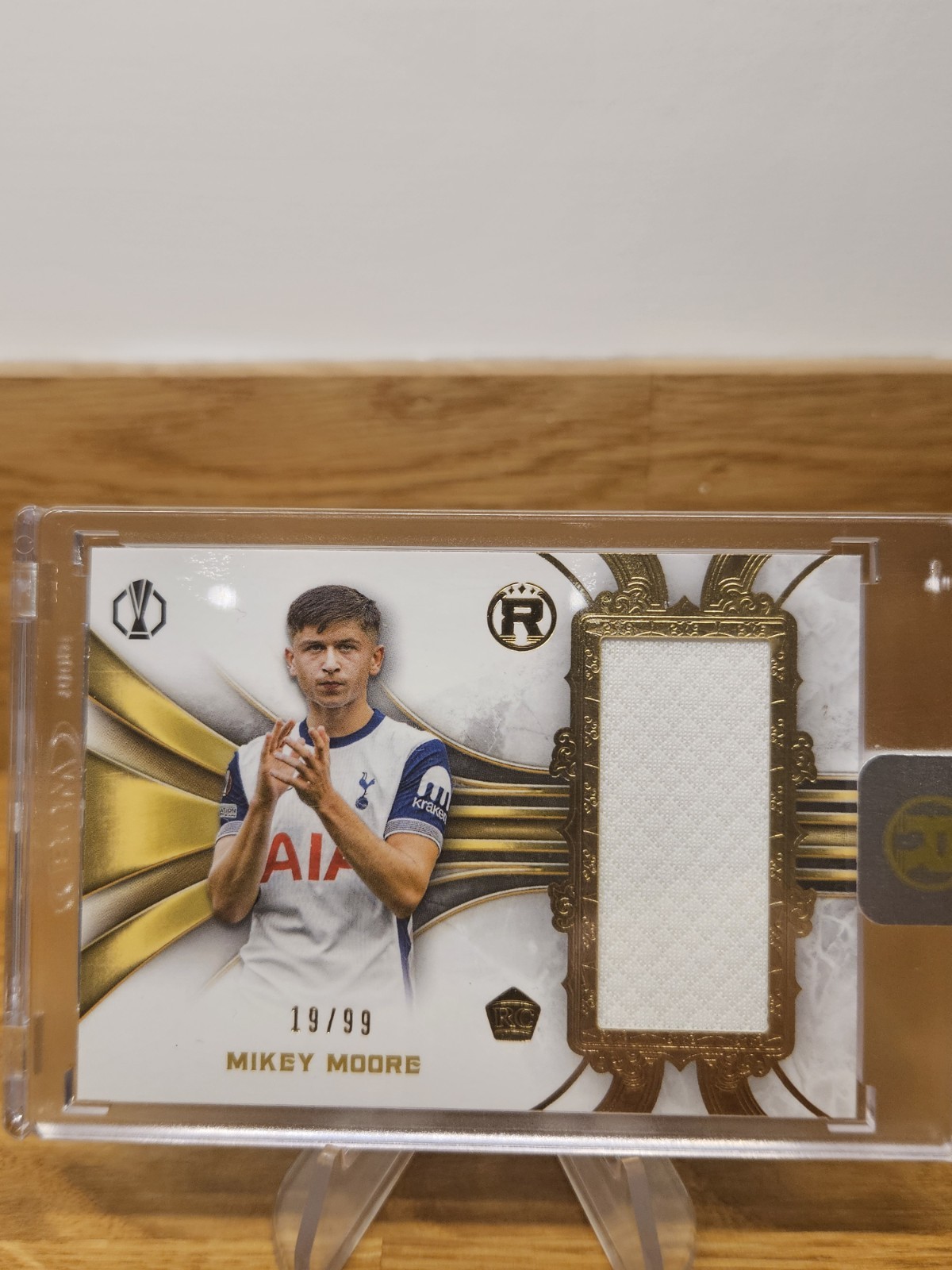 Topps Reverence 2024-25 Mikey Moore Rookie Patch Player Worn /99 Tottenham for sale on Ebay