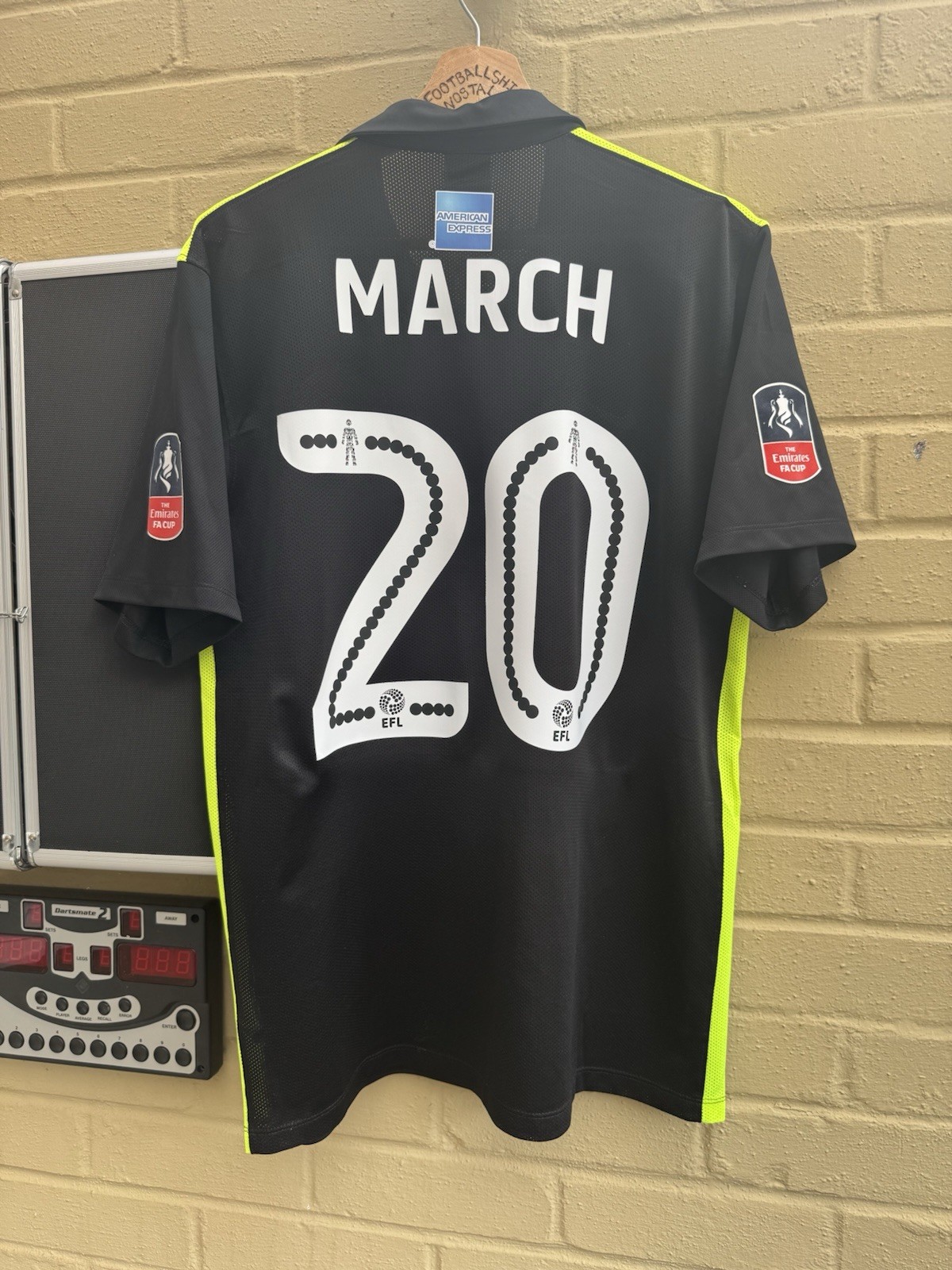 Brighton & Hove Albion 2016-17 Away Football Shirt Men’s Large #20 MARCH FA Cup for sale on Ebay