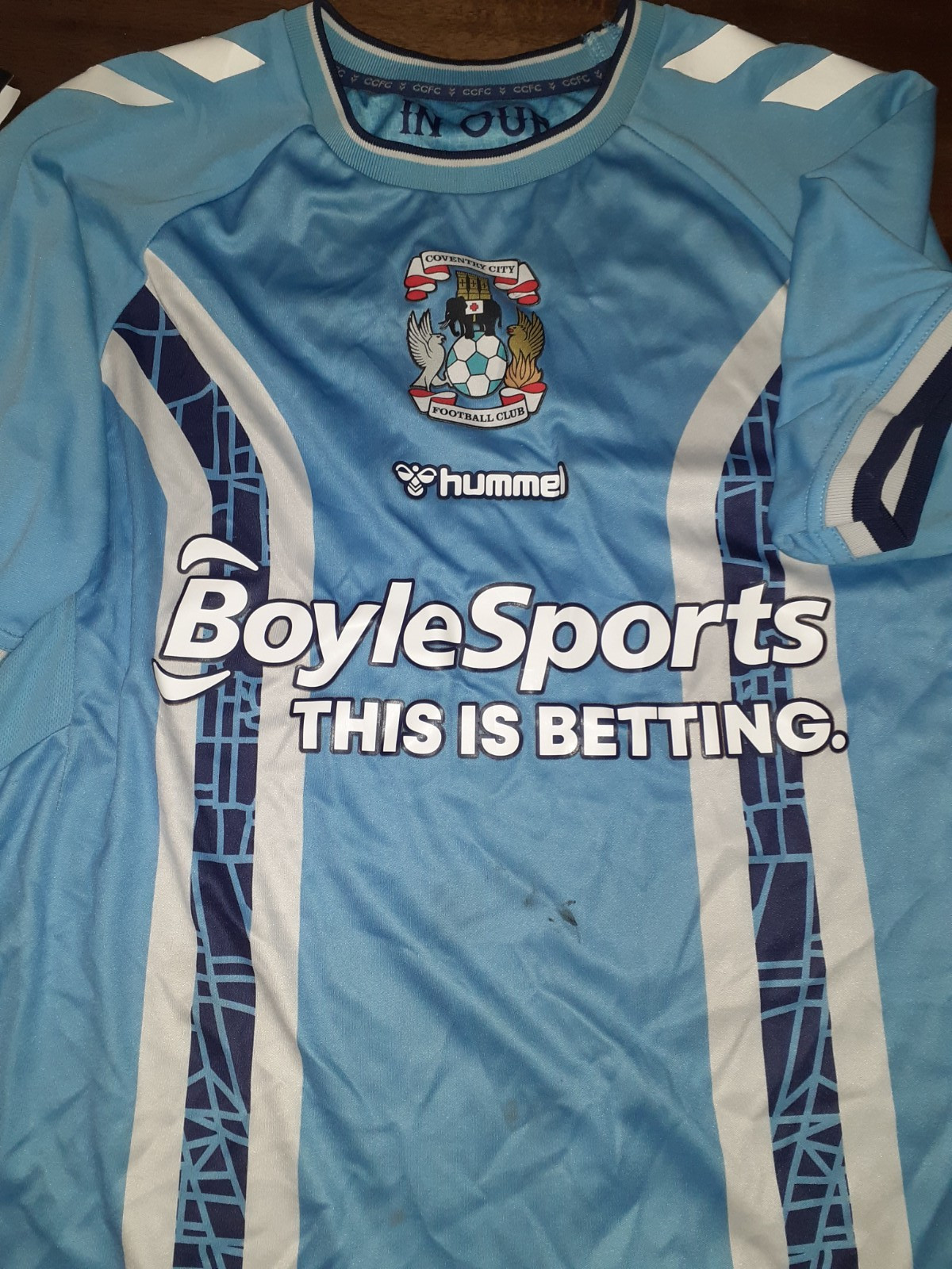 Coventry City Football Shirt (S) for sale on Ebay