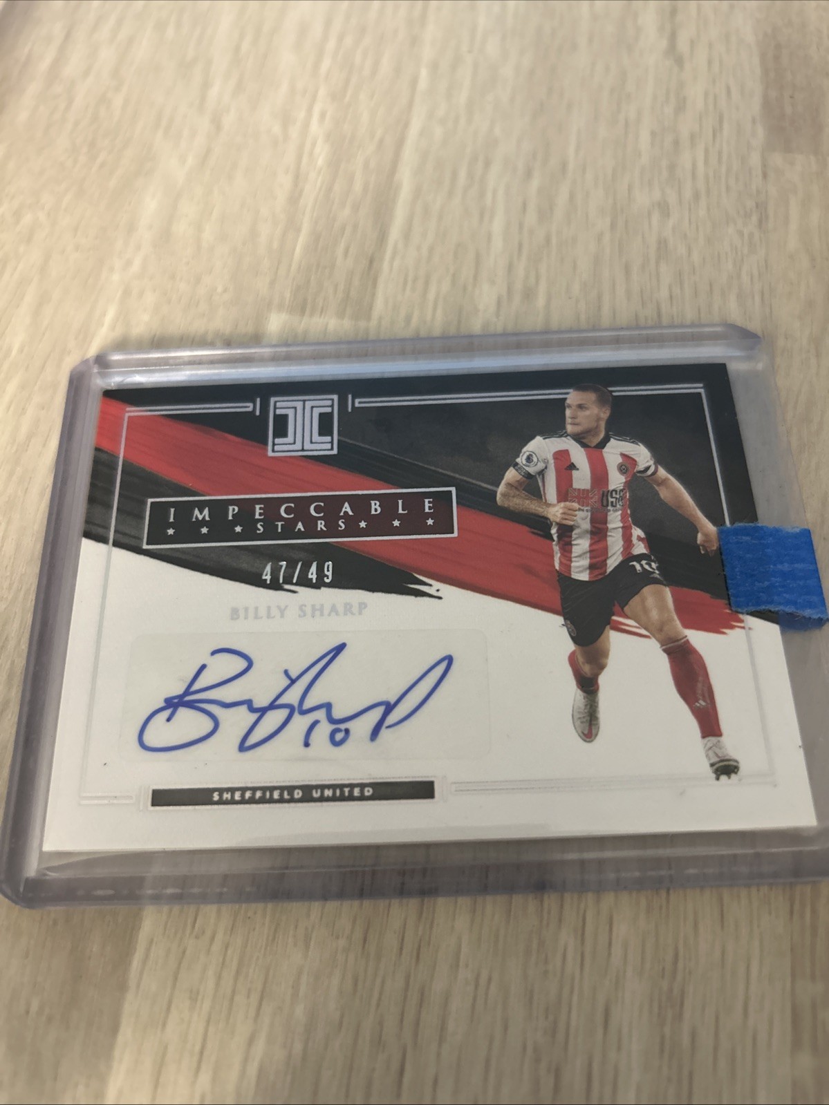 2021 Panini Impeccable Sheffield United Billy Sharp Autograph Auto/49 for sale on Ebay