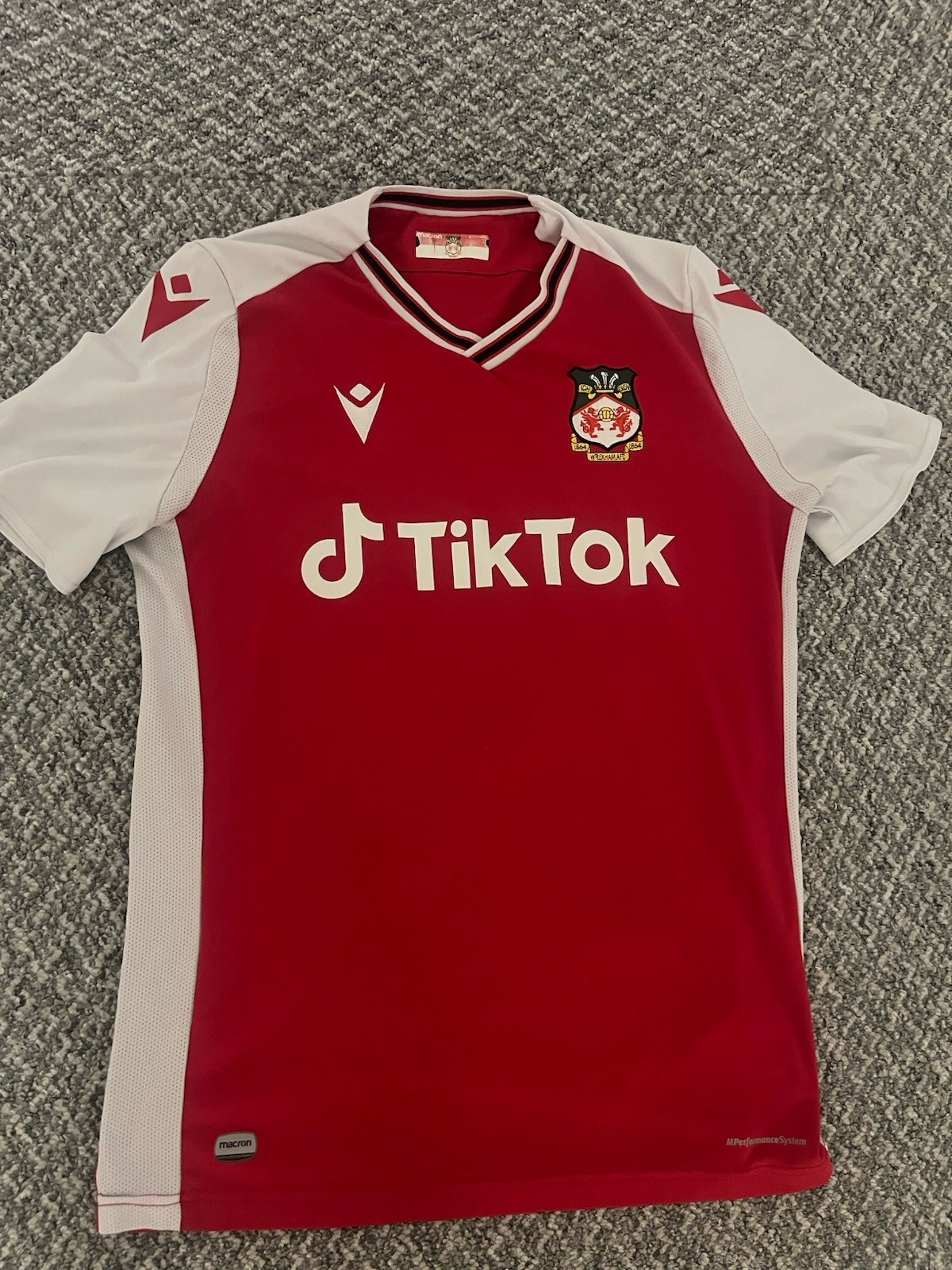 2021/2022 Home Wrexham Shirt Large  for sale on Ebay