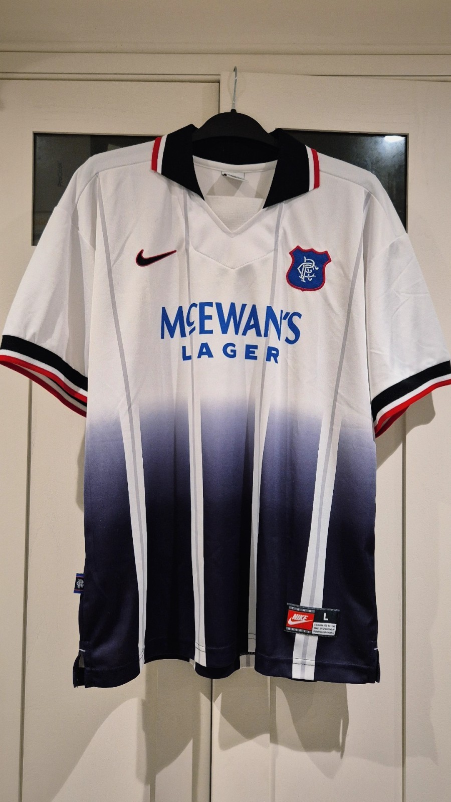 Original Glasgow Rangers Away Football Shirt 97/98 for sale on Ebay