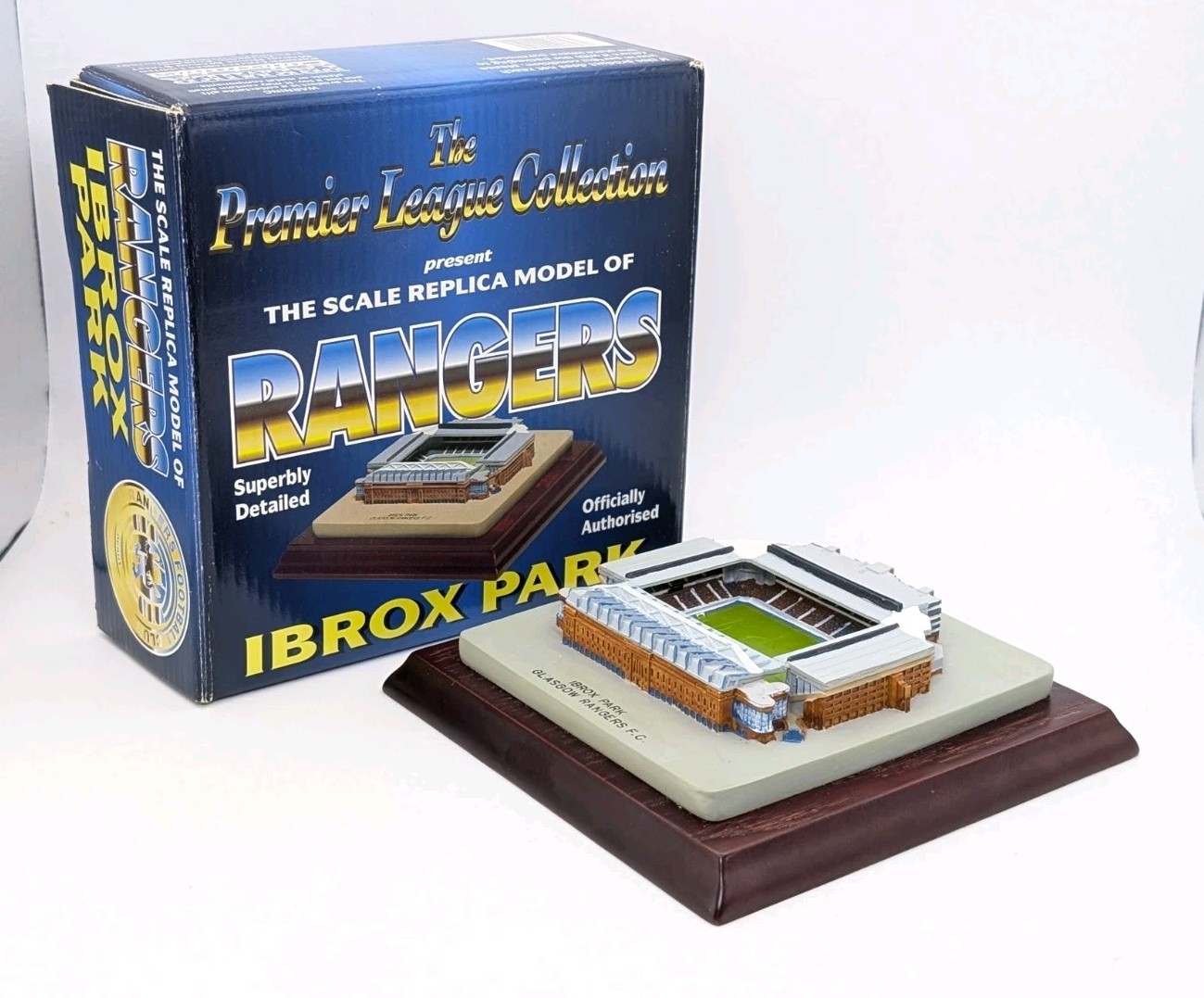 Premier Collectables Glasgow Rangers Ibrox Park Football Stadium Scale Model for sale on Ebay