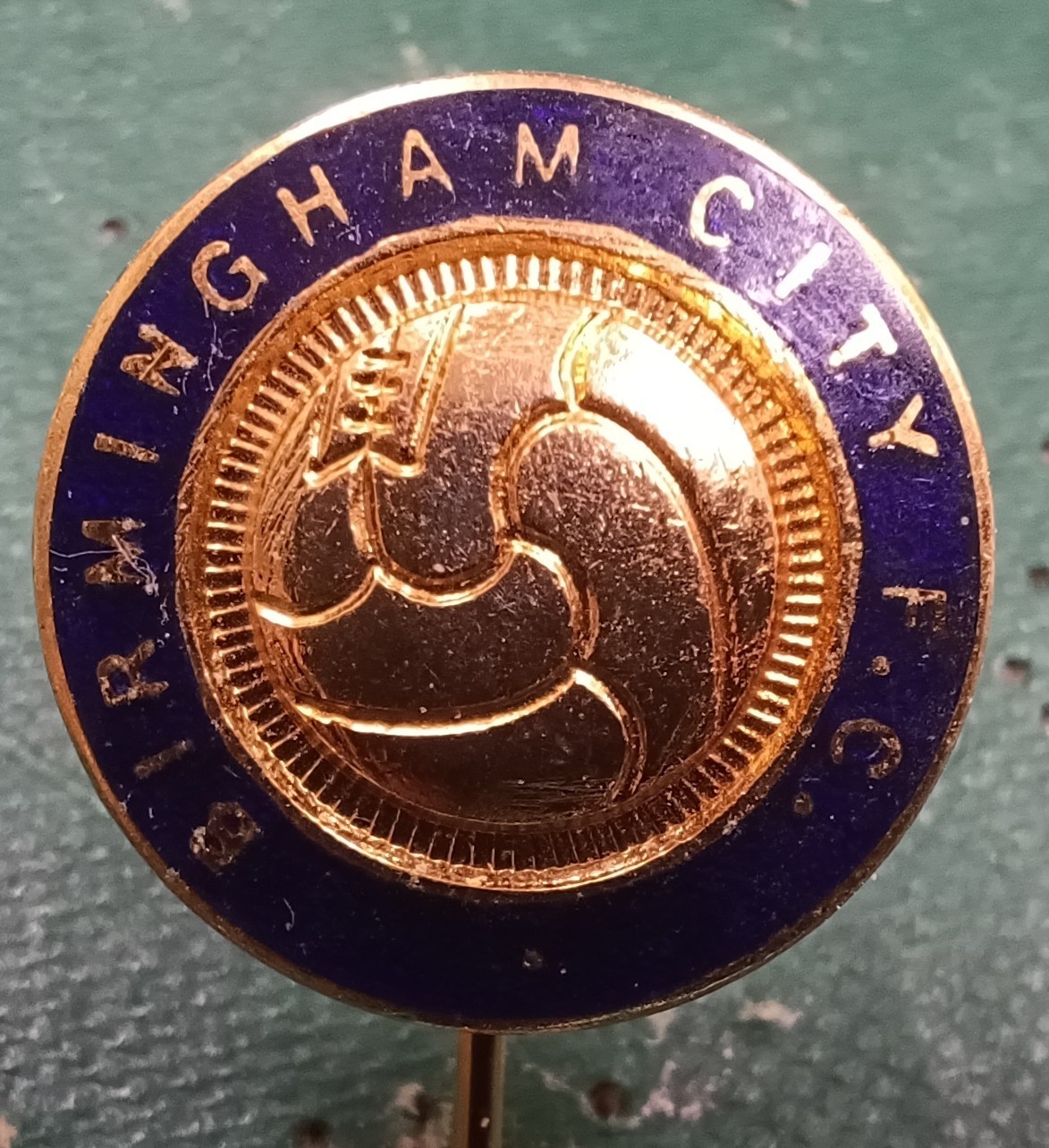 RARE England Birmingham City FC Football Club Enamel Pin Badge for sale on Ebay