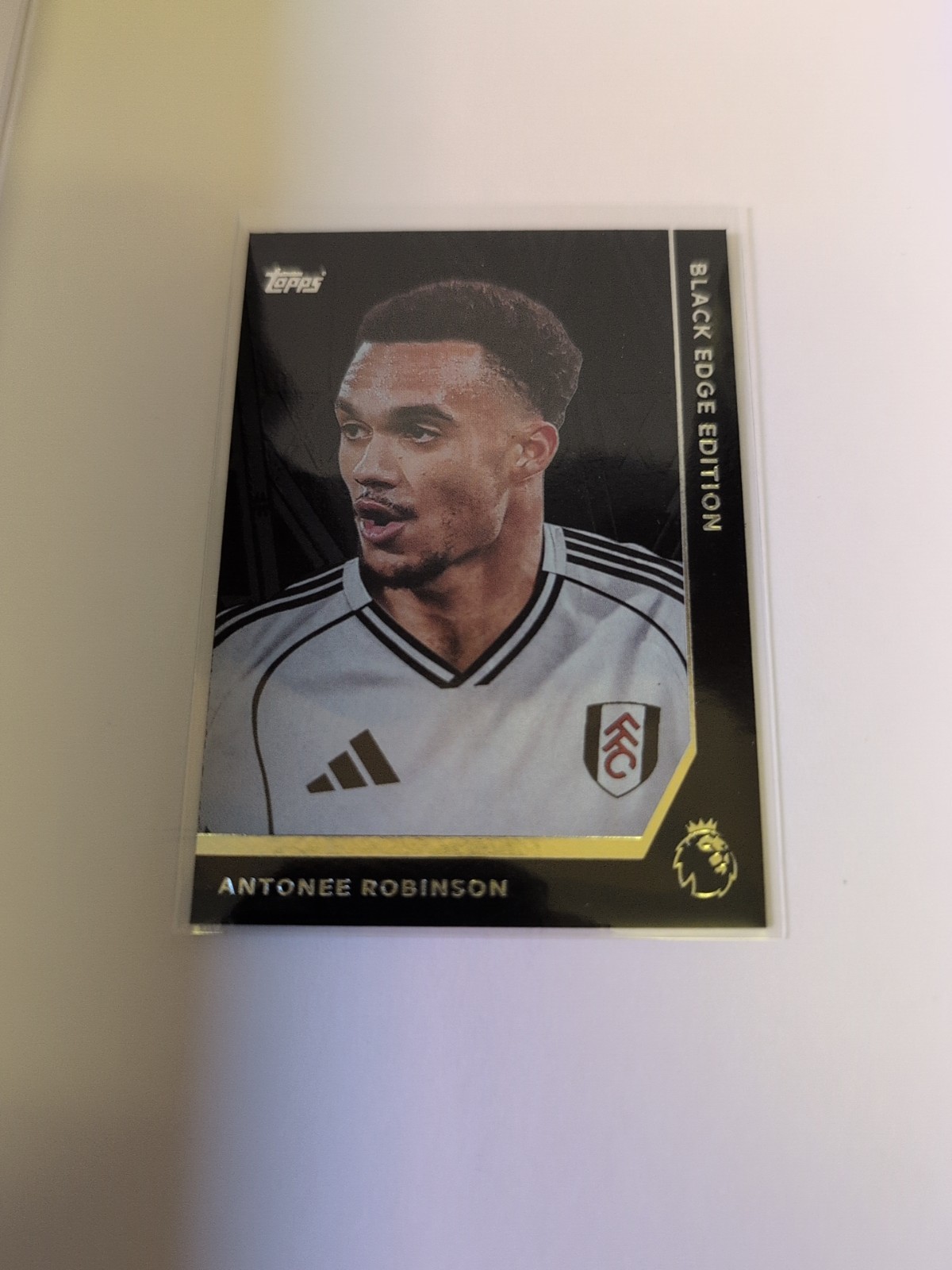 Topps Premier League 25/26 Antonee Robinson Black Edge Edition Fulham Card for sale on Ebay