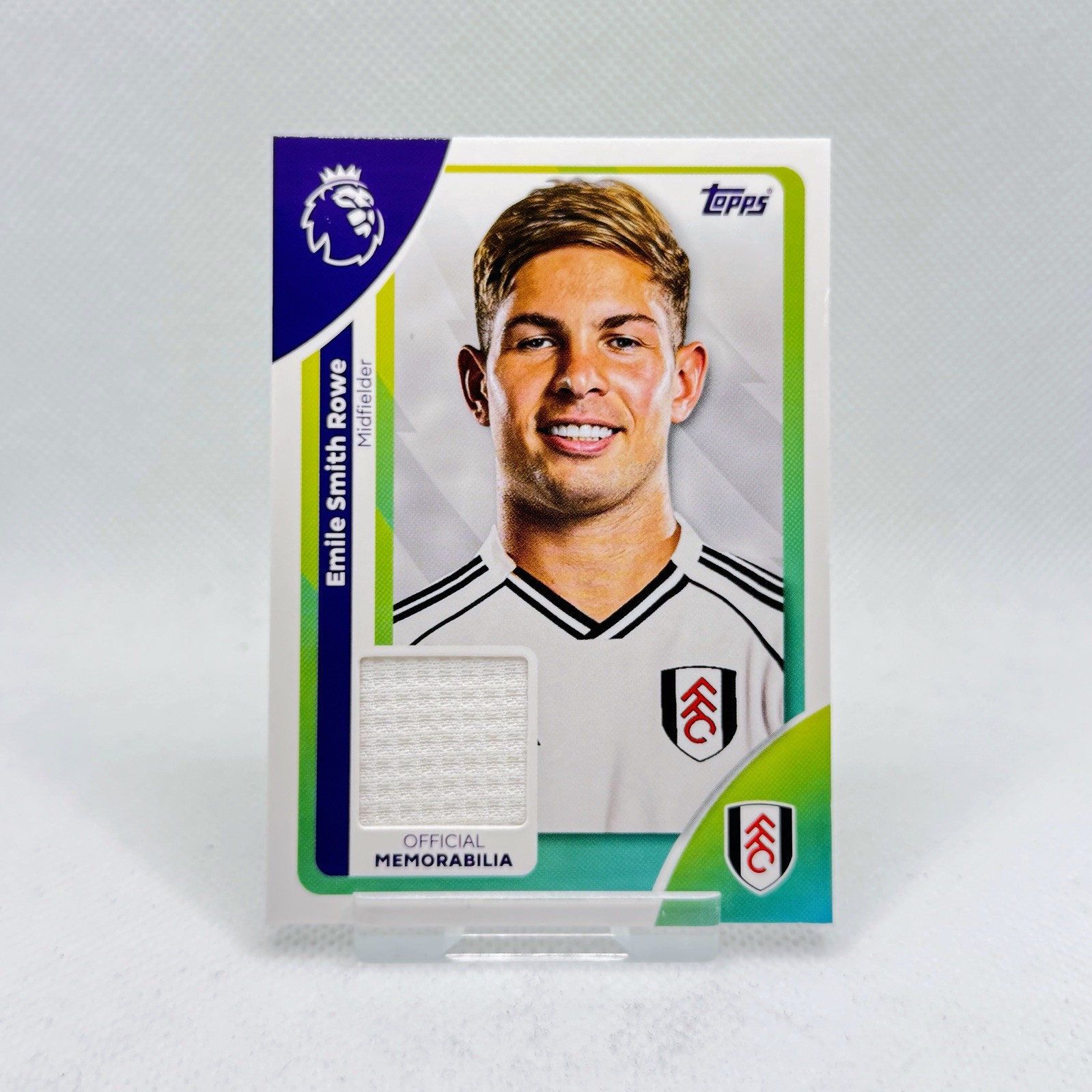 2026 Topps Premier League Emile Smith Rowe Player Worn Relic Card - Fulham for sale on Ebay