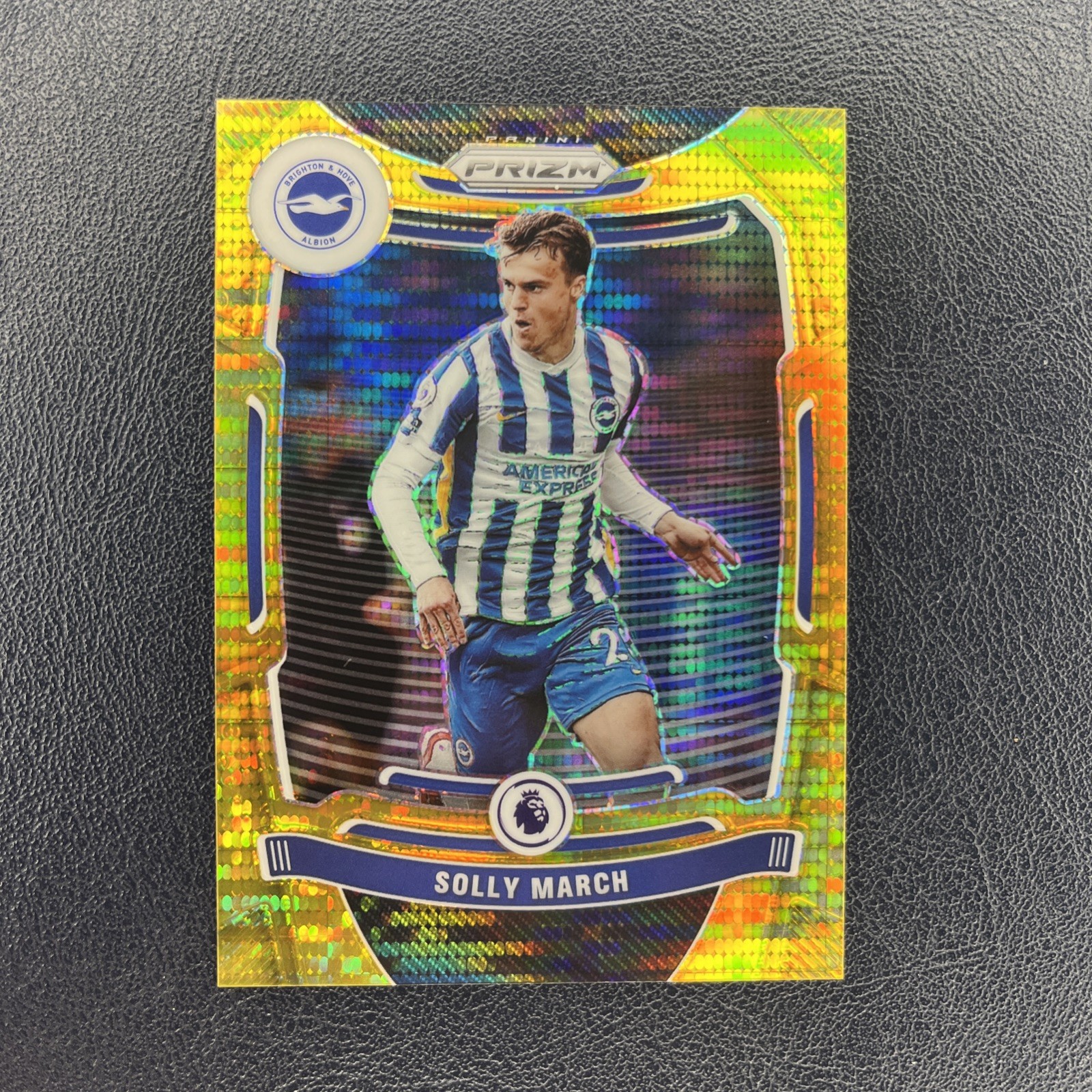 2021-22 Panini Premier League Prizm Solly March Gold Breakaway /10 Brighton for sale on Ebay