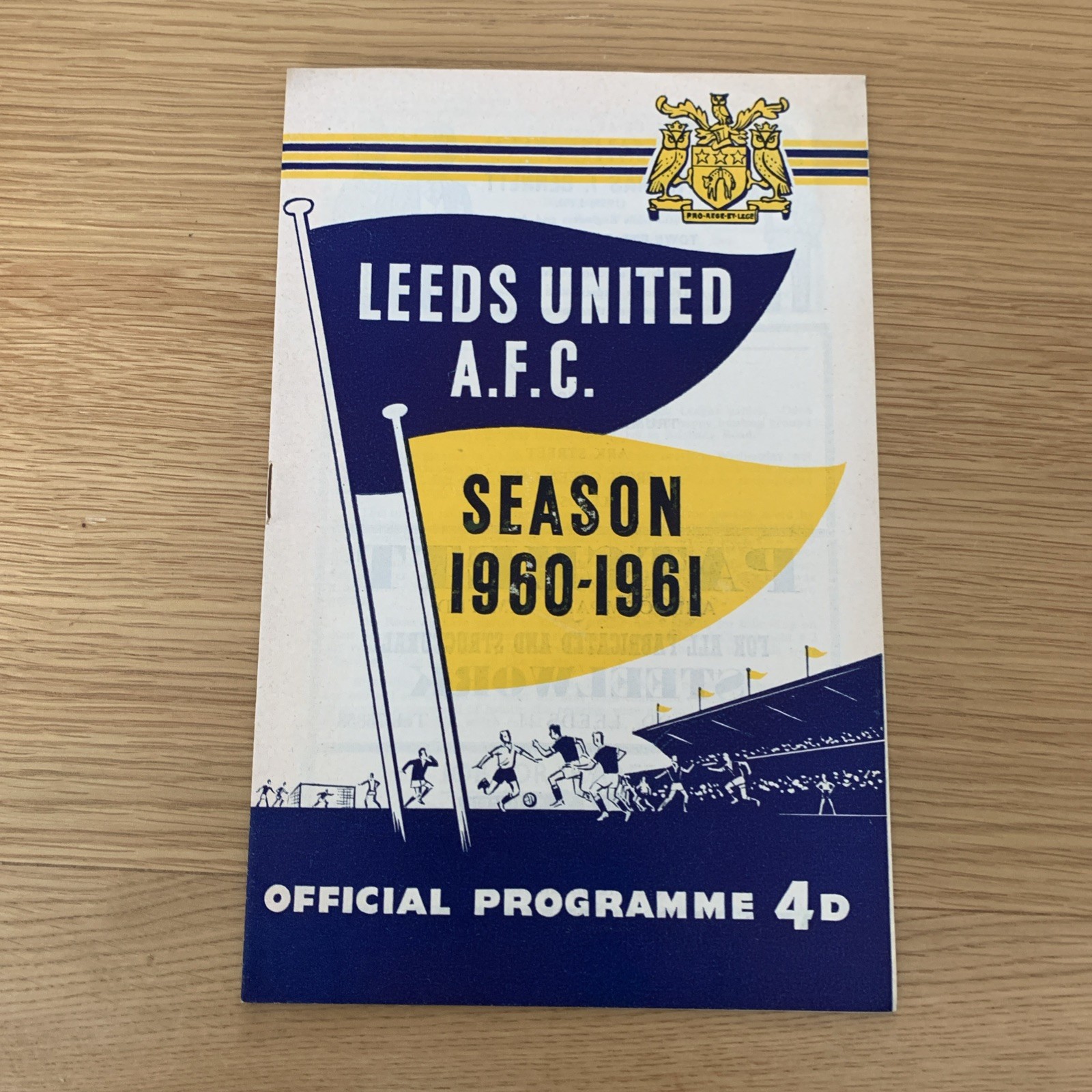 1960-61 Leeds United V Middlesbrough for sale on Ebay