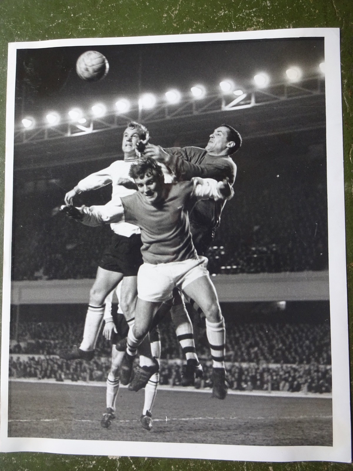 Arsenal Vs Burnley - 1967 - Original Press Photo. for sale on Ebay