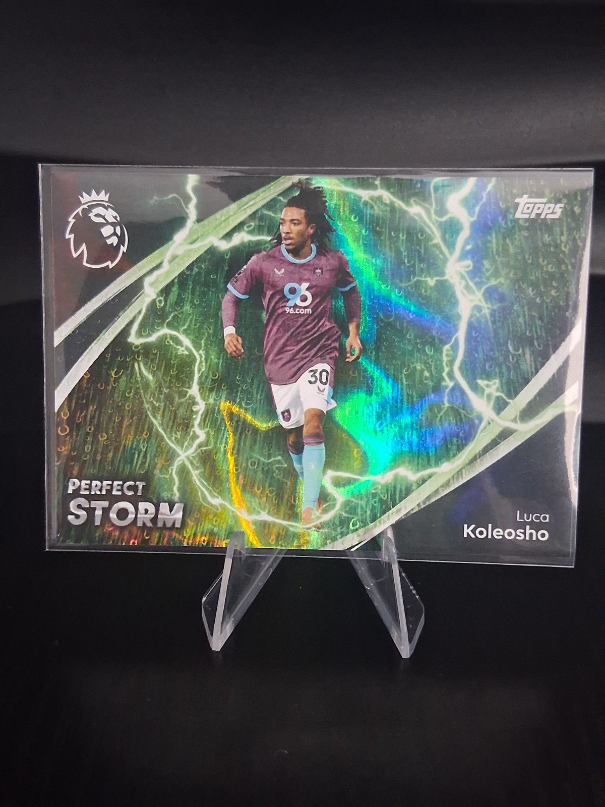 Topps Premier League 2026 Luca Koleosho Perfect Storm Case Hit. Burnley for sale on Ebay