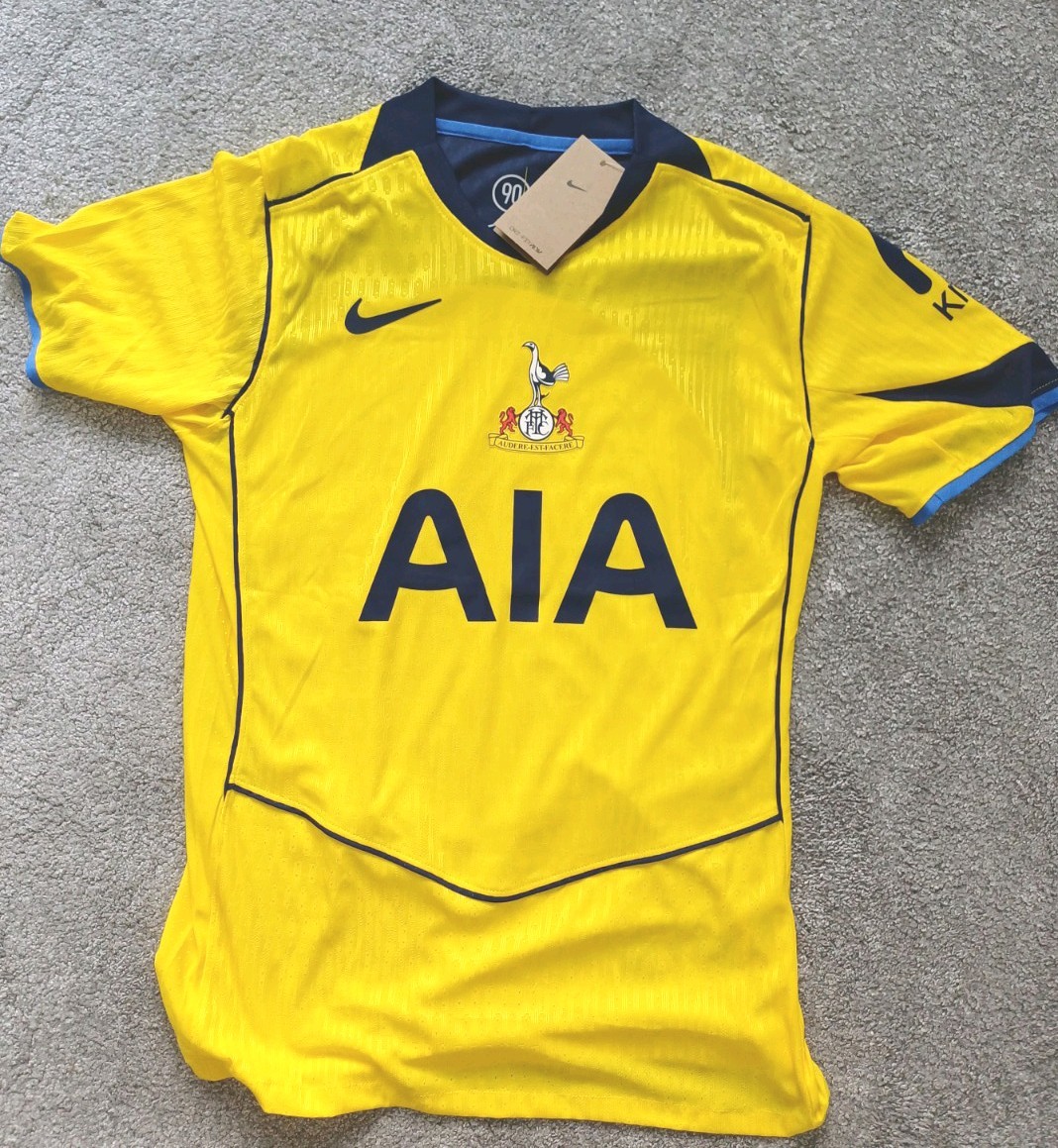 Tottenham Spurs Shirt . Player  Version BNWT Large  for sale on Ebay