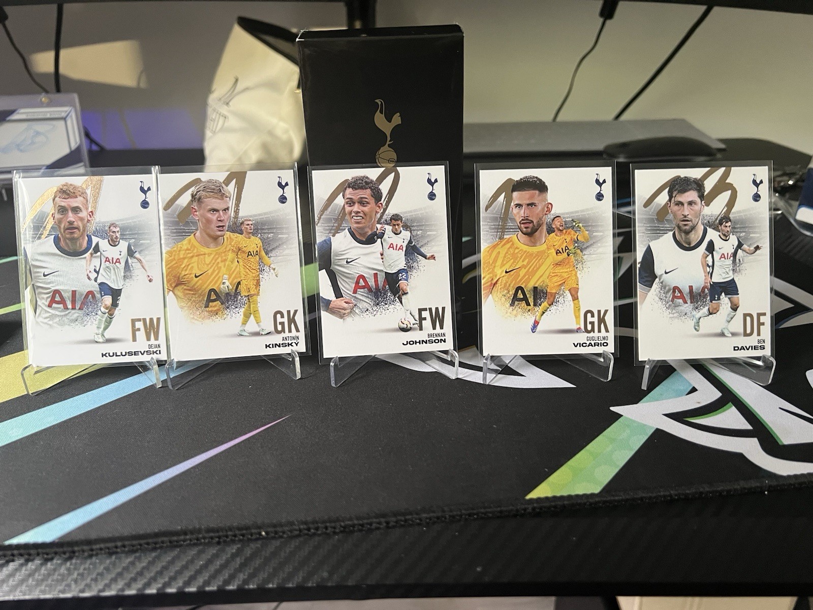 Full Squad Tottenham Futera 2025 Base Card Set (see pics) for sale on Ebay