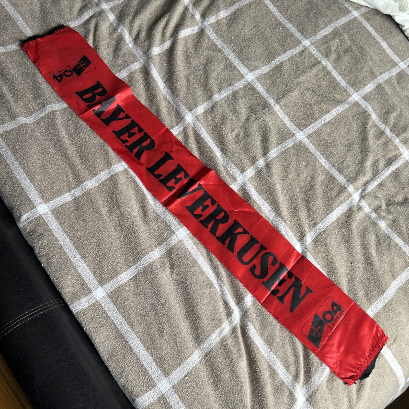 Original Bayer Leverkusen Silk Scarf Vintage Retro for sale on Ebay