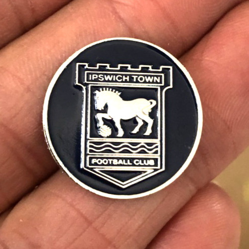 RARE IPSWICH TOWN F.C. MEMBER 2017-2018  ENAMEL PIN BADGE for sale on Ebay