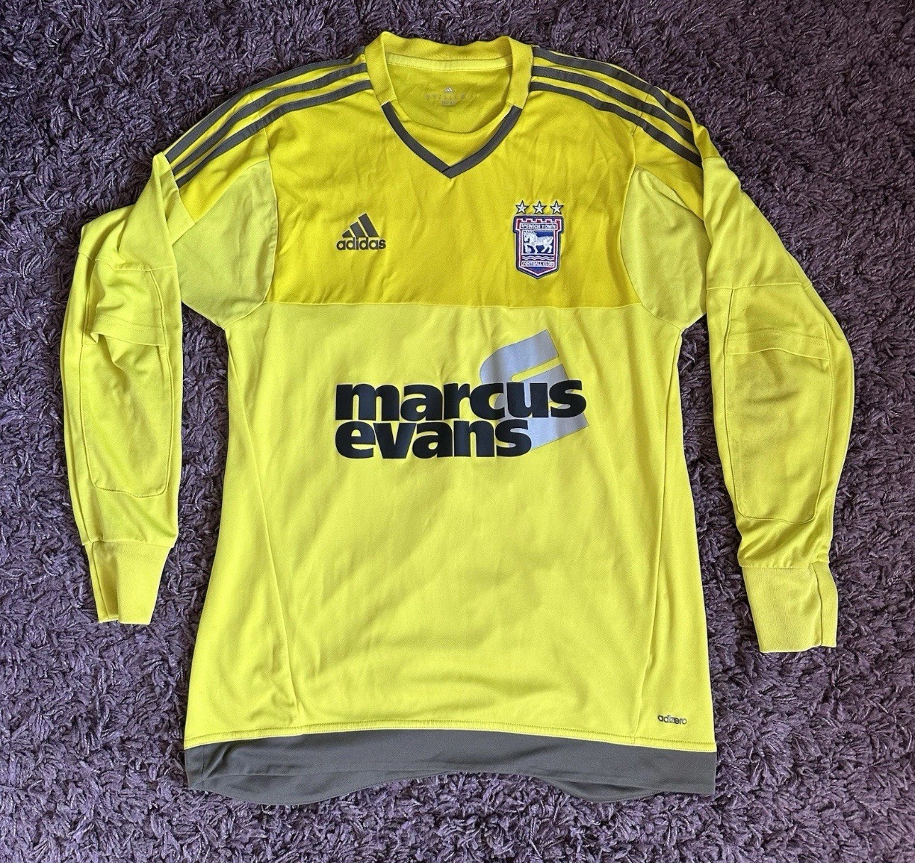 Ipswich Town Adidas 15/16 Goalkeeper Shirt Adult Size Medium for sale on Ebay