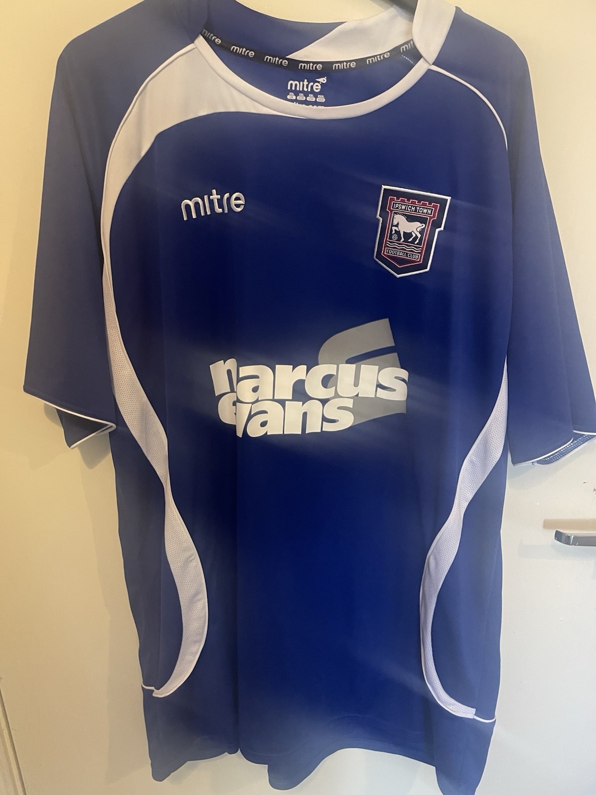 Mitre Ipswich Town Football Shirt 2011/2012 XXL for sale on Ebay