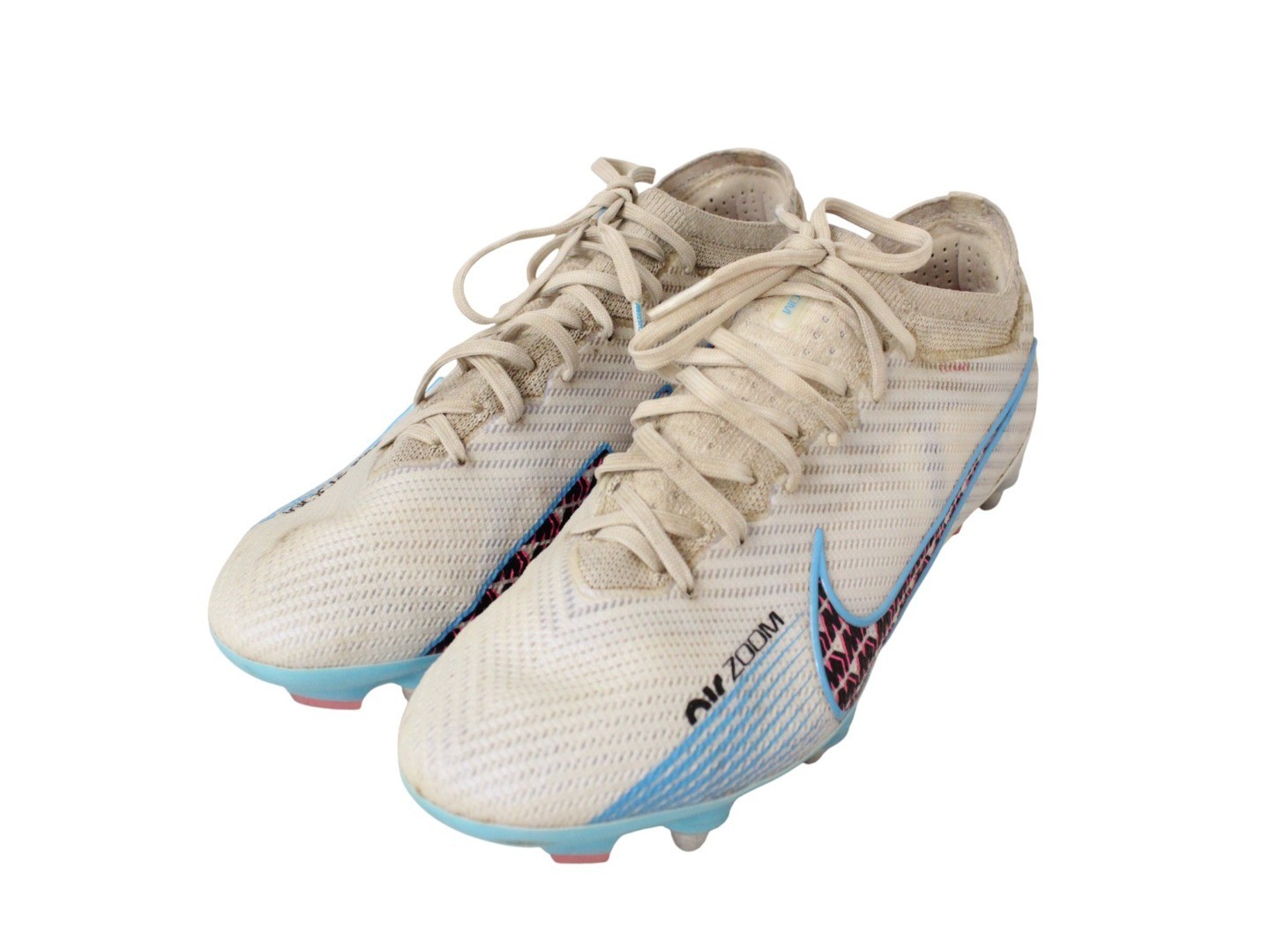 NIKE Air Zoom Mercurial Vapor XV Elite White Pink Football Boots B UK 7.5 S84 for sale on Ebay