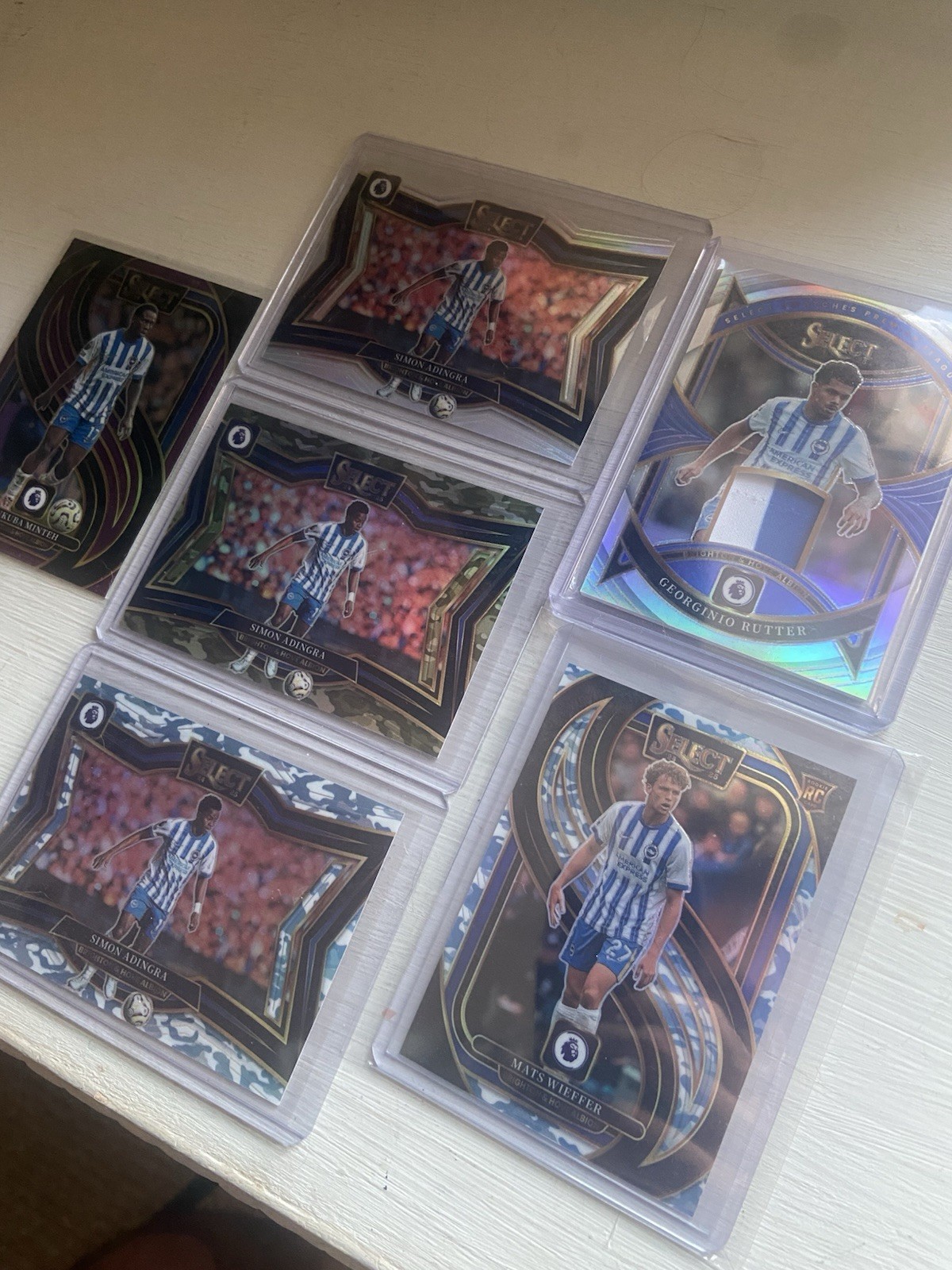 Brighton Panini Select Bundle With Patch and 4 Numbered Parallels 24/25 for sale on Ebay