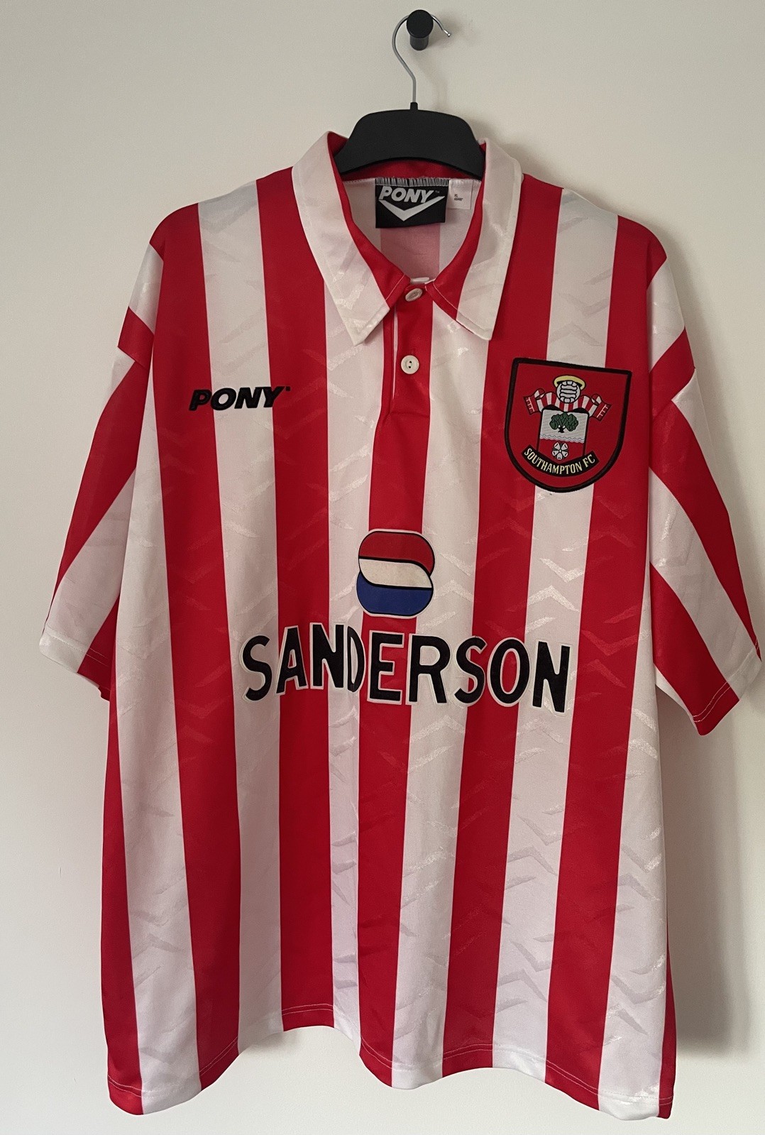 Original Authentic Southampton 1995/1996/1997 Home Football Shirt - XL for sale on Ebay