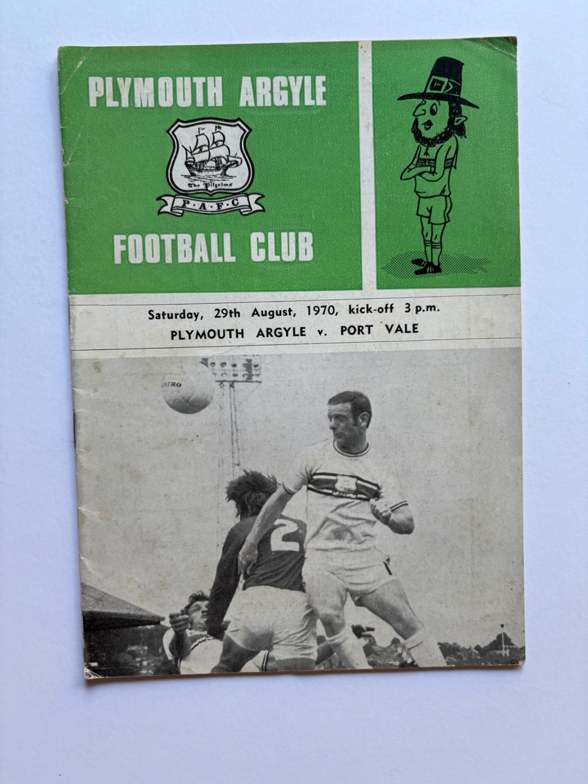 PLYMOUTH ARGYLE v PORT VALE...1970/71 DIV 3 for sale on Ebay