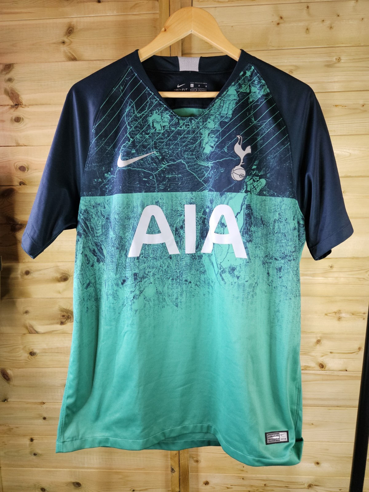 Rare Original Tottenham Hotspur 2018/2019 Third Shirt LARGE NIKE VGC for sale on Ebay