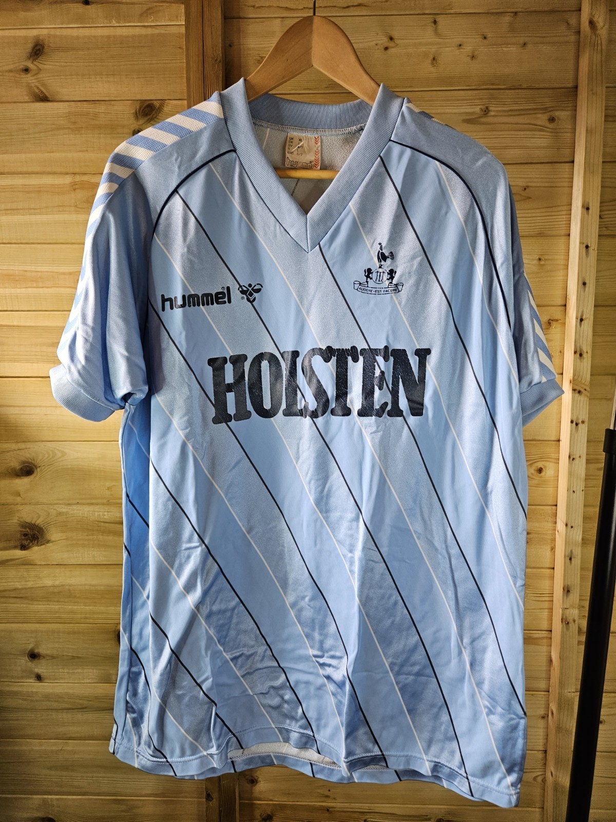 Rare Original Tottenham Hotspur 1985/1986 Away Shirt XL HUMMEL  for sale on Ebay