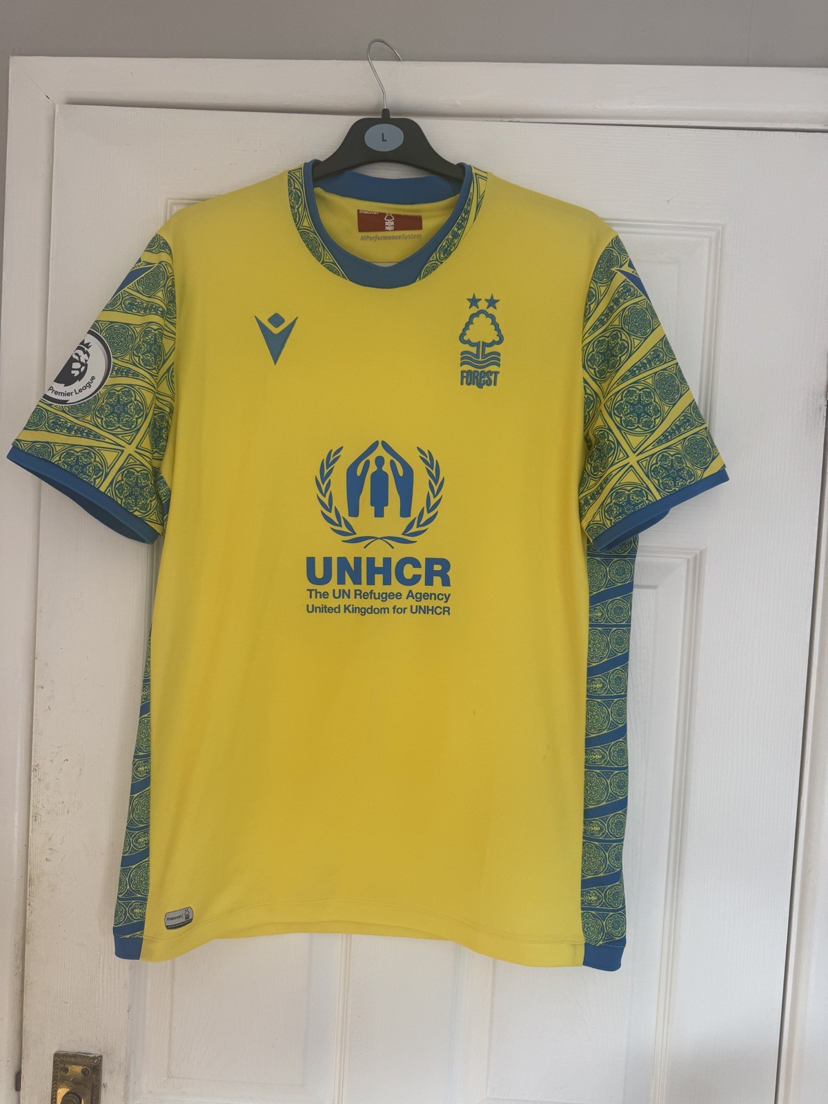 Nottingham Forest Football Shirt - 2022 / 2023 - Away Large Gibbs White 10 for sale on Ebay