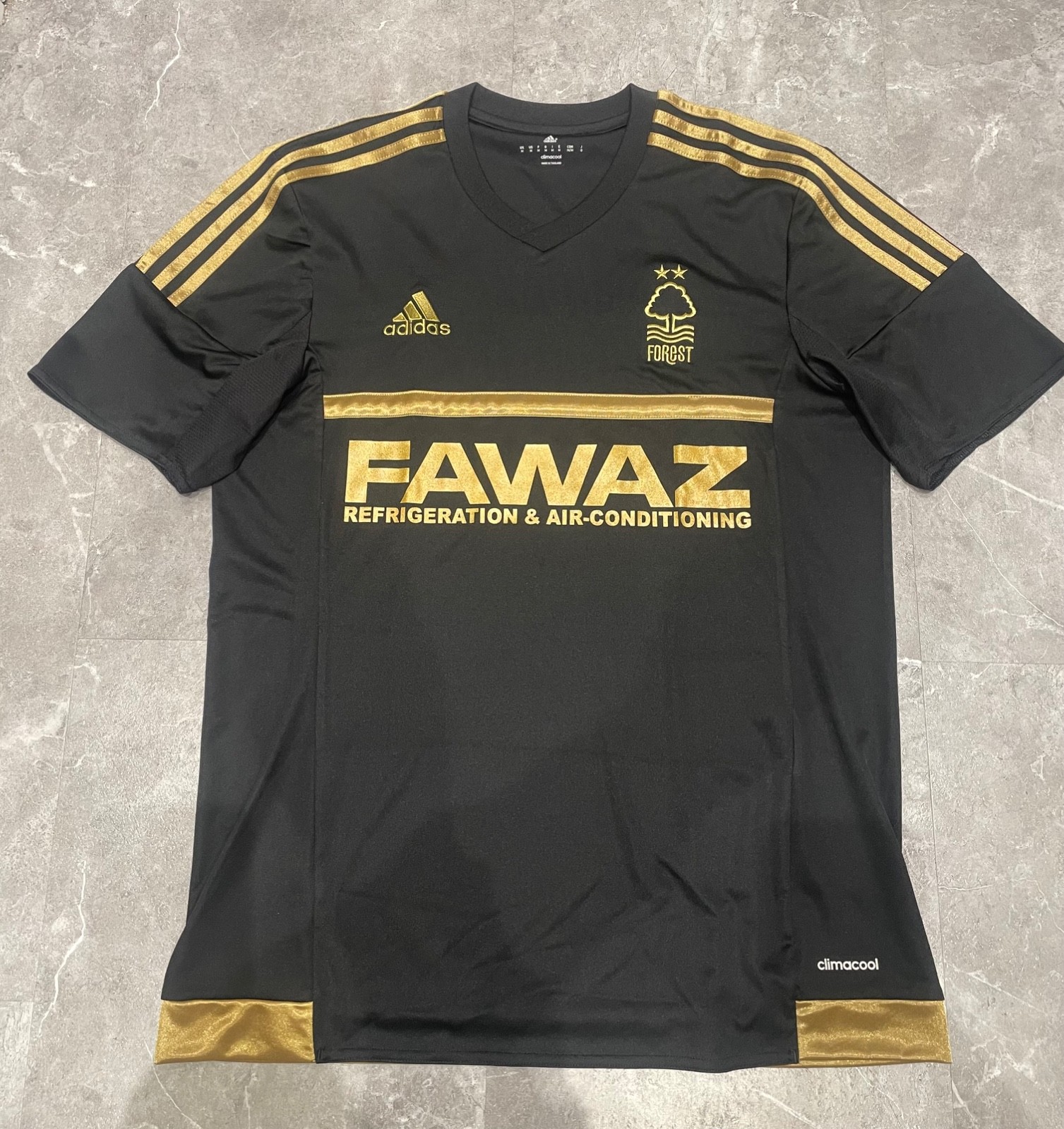 Mint condition, rare and original Nottingham Forest 150th Anniversary shirt. for sale on Ebay